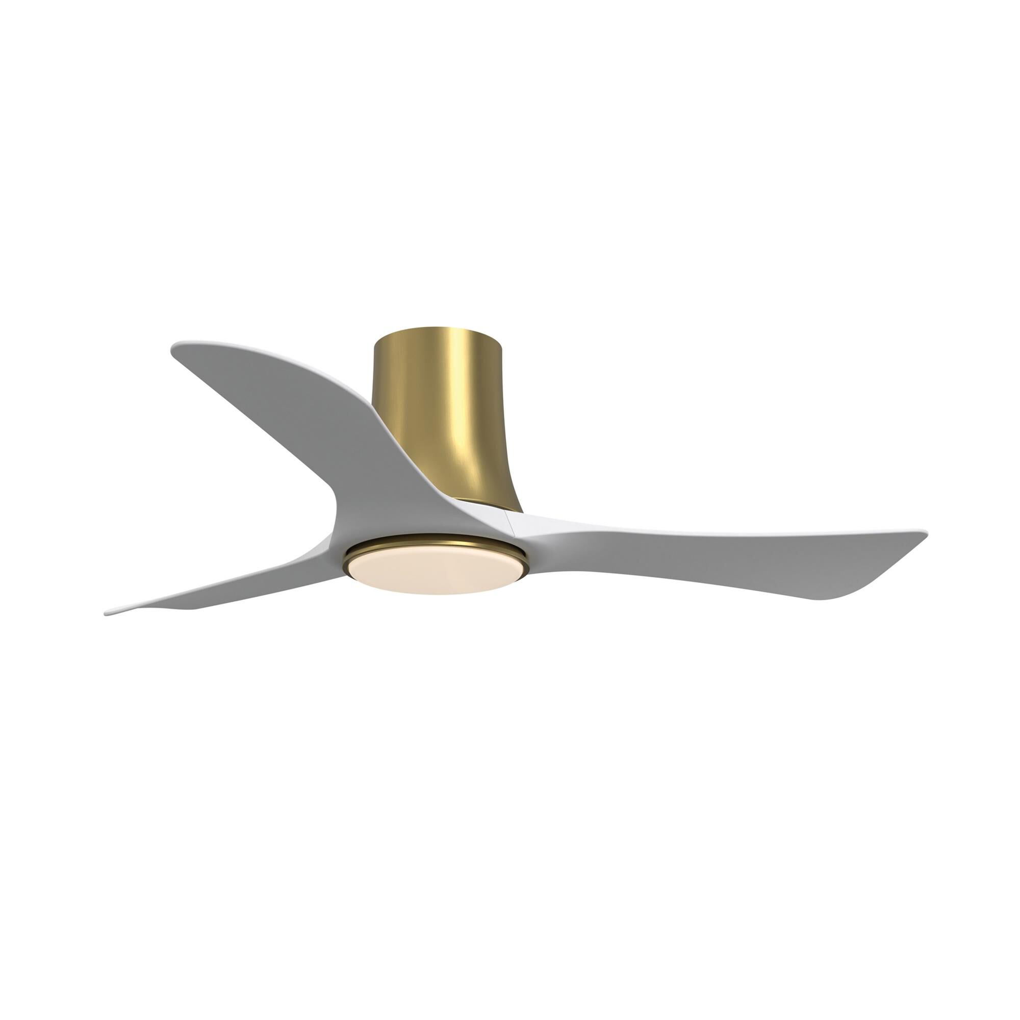 Corke 44 Inch Flush Mount Fan with Light Kit,