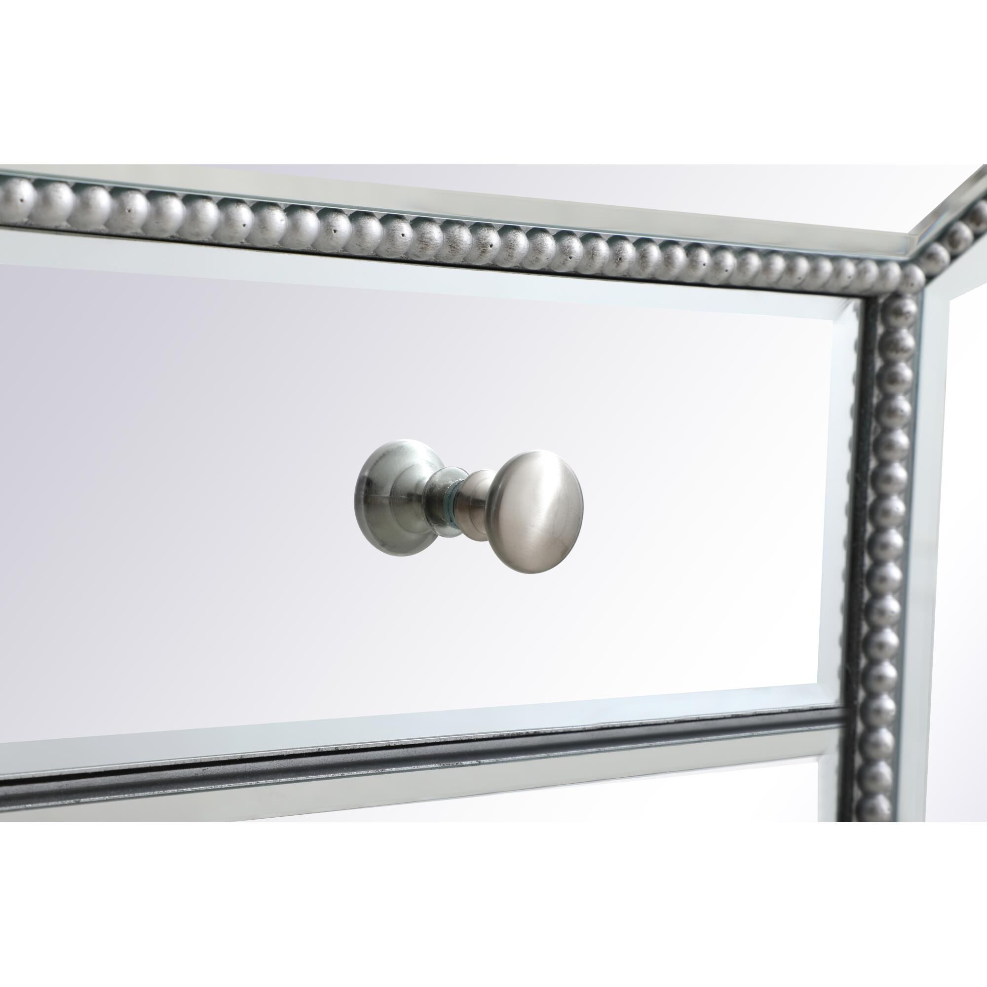 Shown in Antique Silver finish