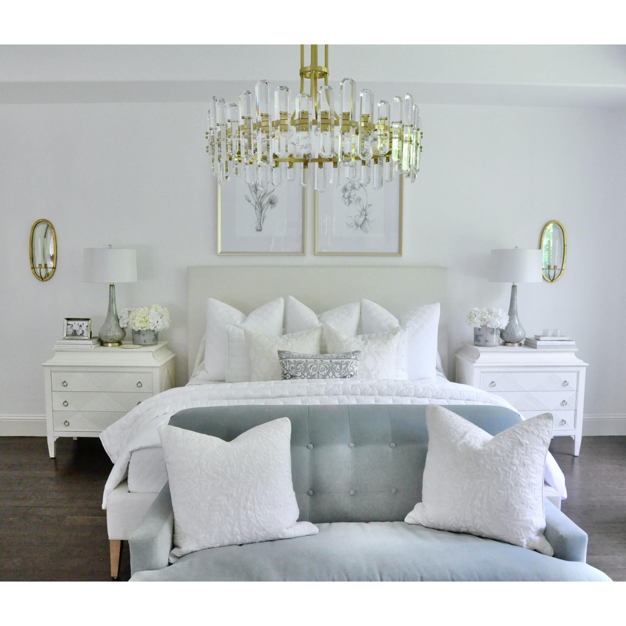 Bolton 31 Inch 12 Light Chandelier by Crystorama