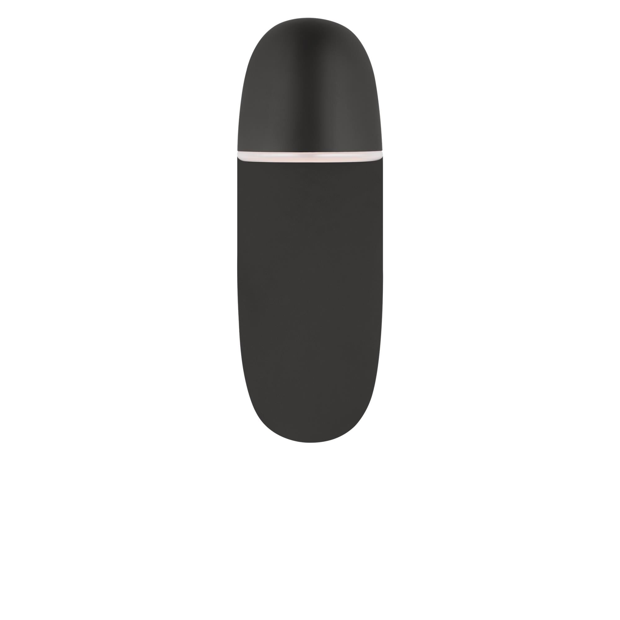 Shown in Midnight Black finish and Spray White Inside, Clear Outside glass