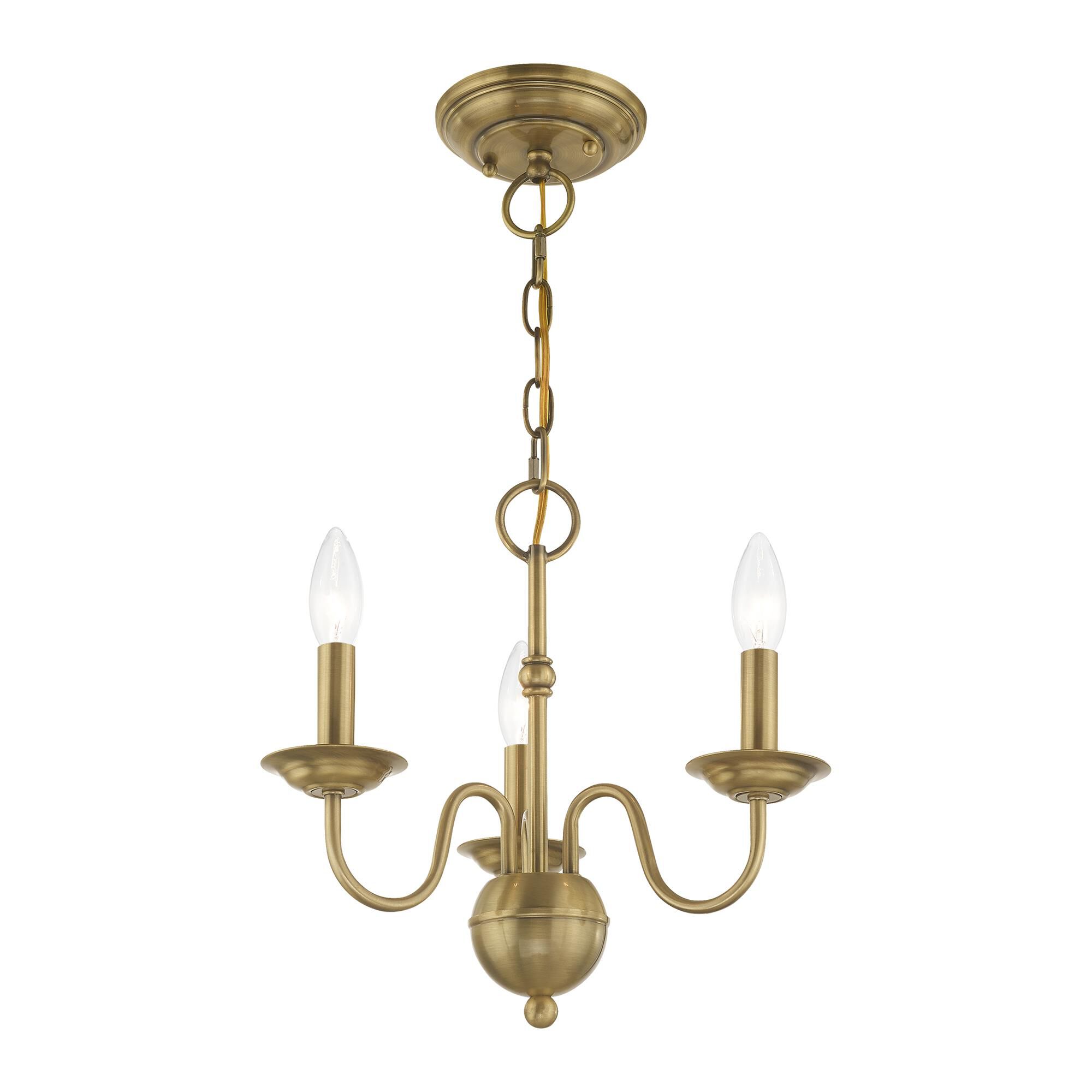 Shown in Antique Brass finish