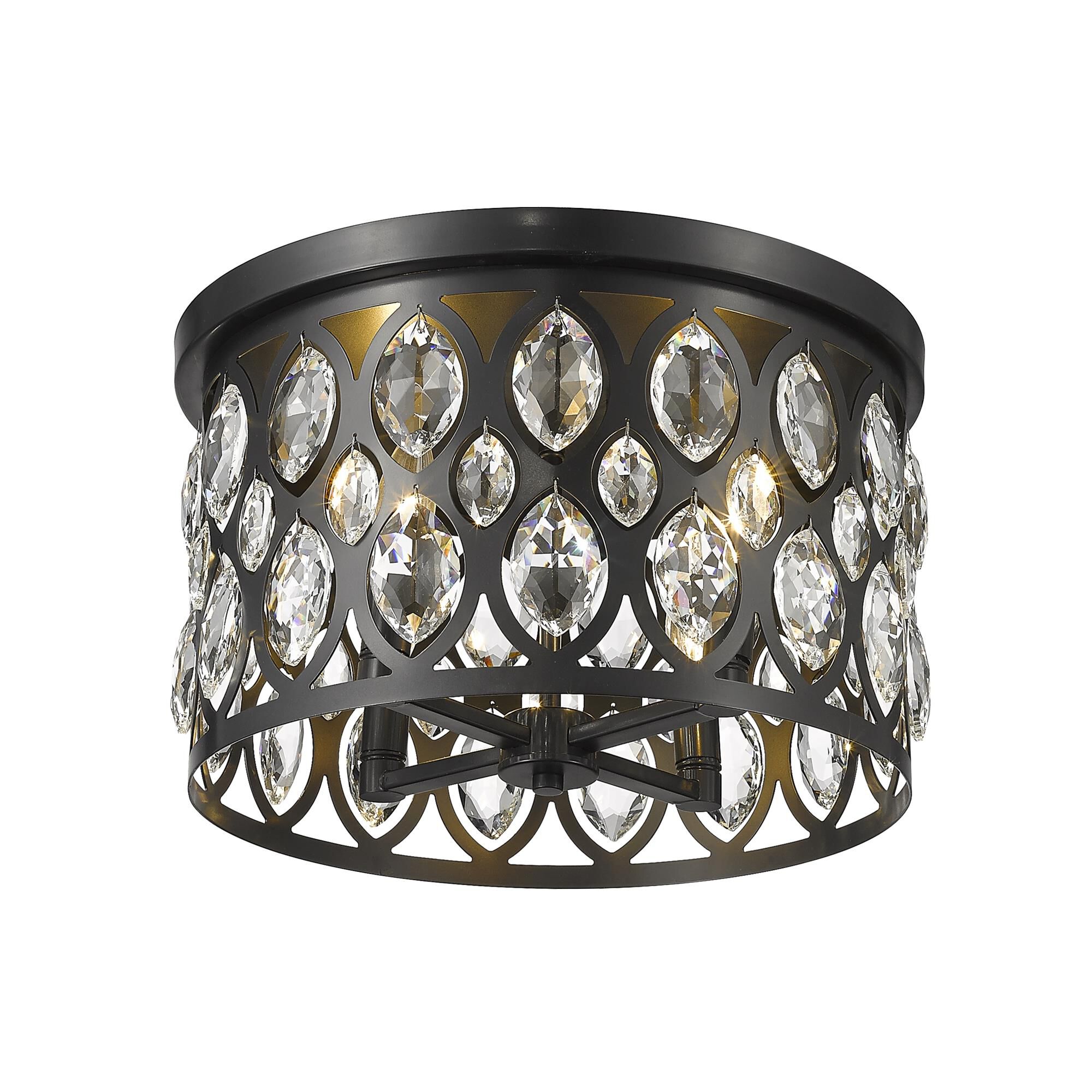 Dealey 15 Inch 4 Light Flush Mount by Z-Lite