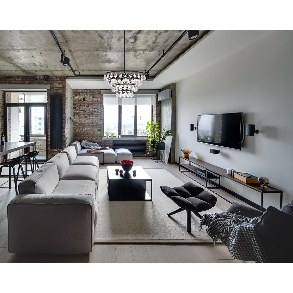 Ella 20 Inch Large Pendant by Elegant Lighting