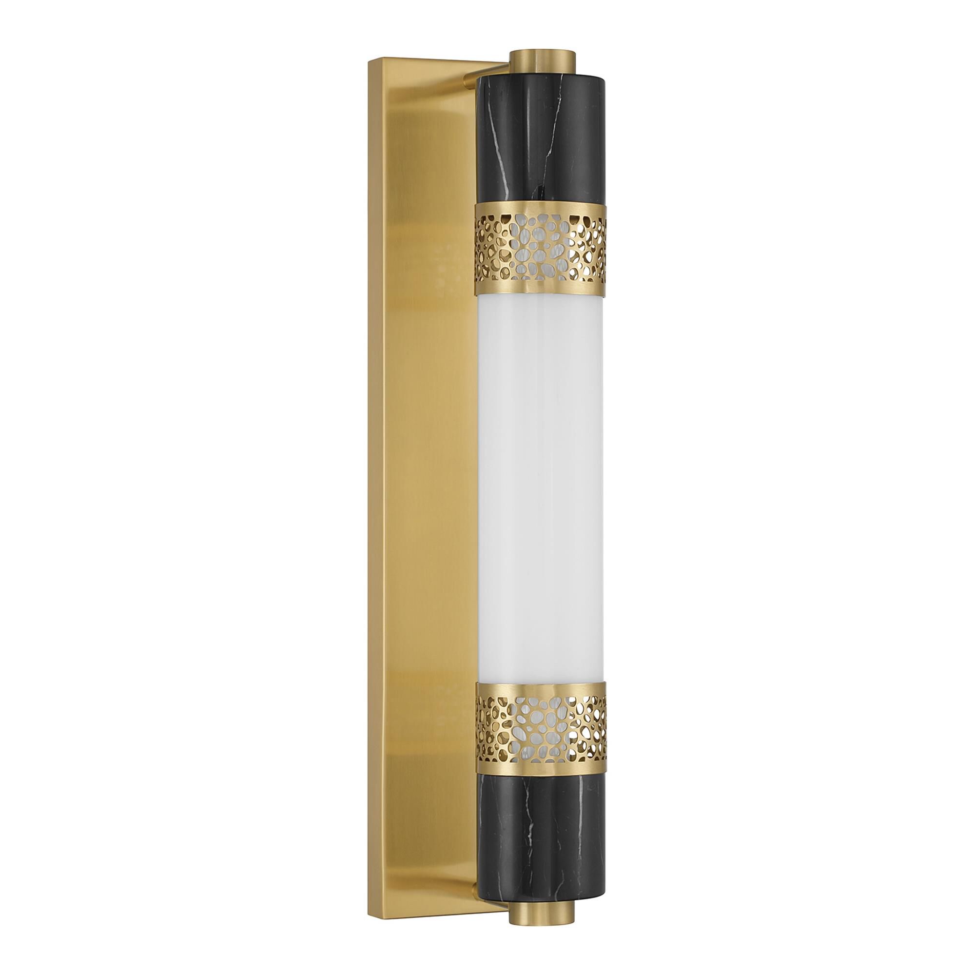 Shown in Warm Brass finish