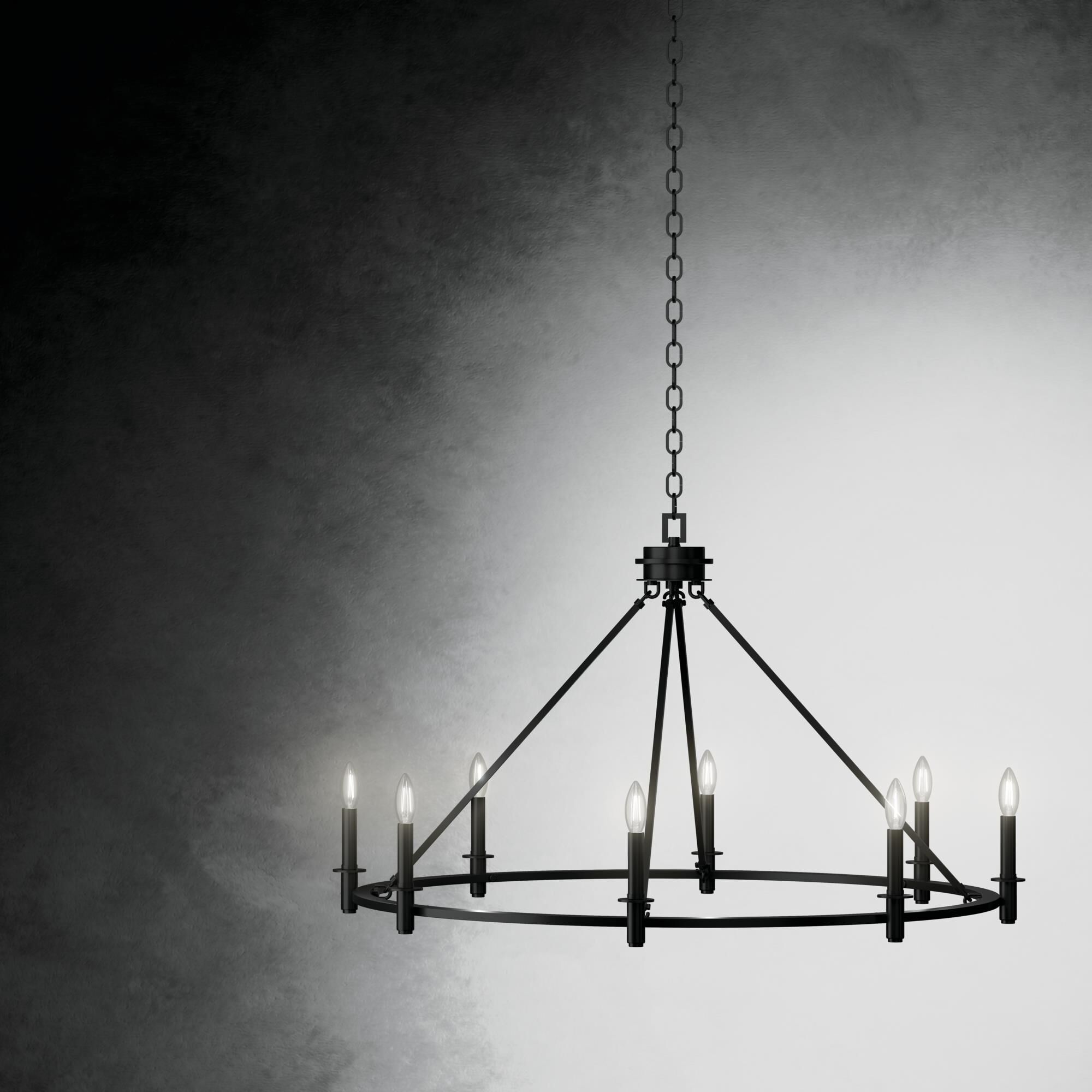 Carrick 41 Inch Chandelier,