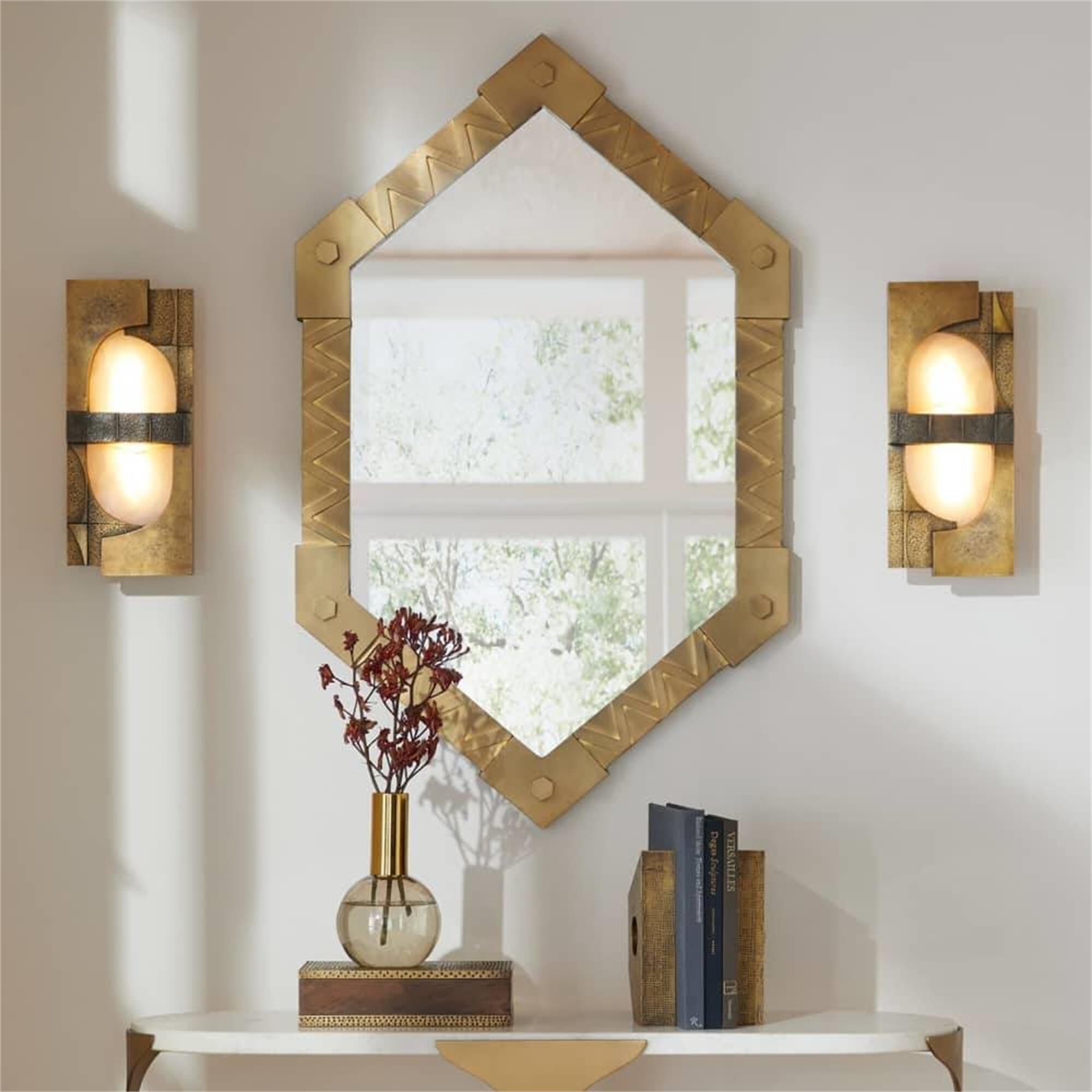 Shown in Antique Brass finish