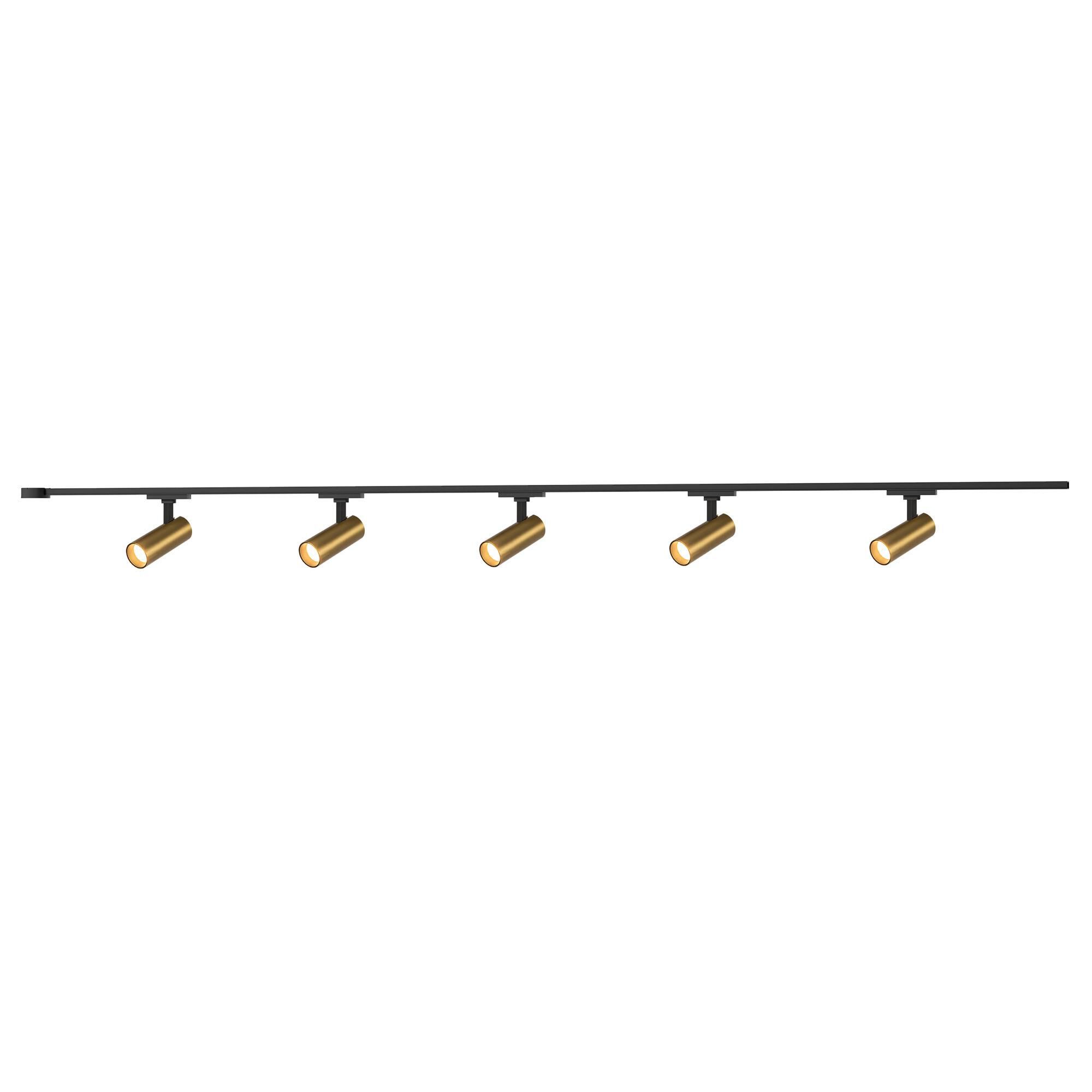 Shown in Brushed Gold finish and Clear Acrylic Lens glass