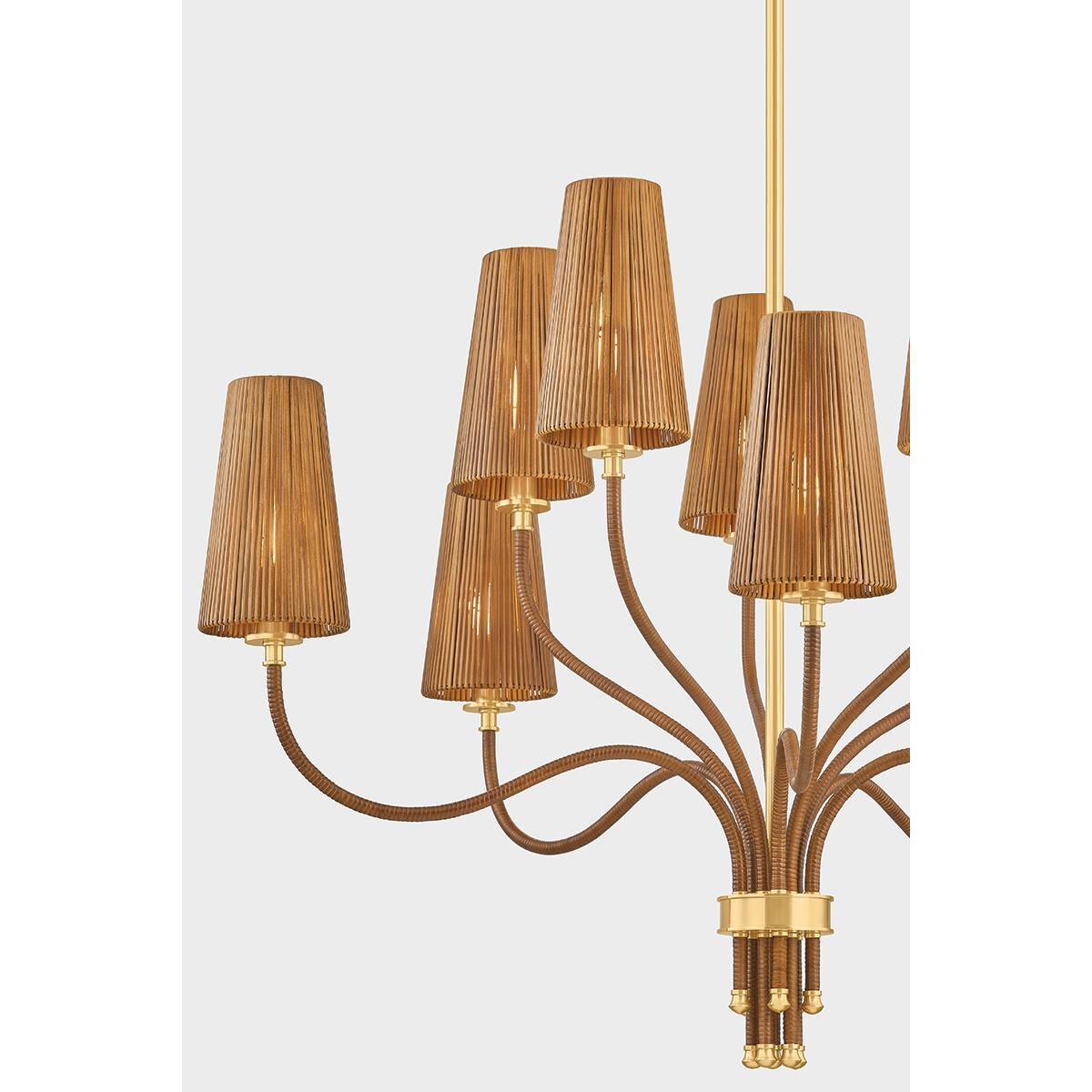 Atwood 40 Inch Chandelier by Hudson Valley Lighting