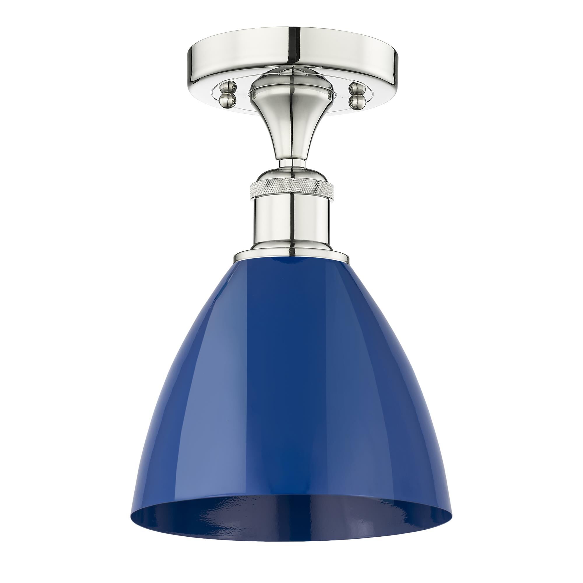 Bruno Marashlian Plymouth Dome 7 Inch 1 Light Semi Flush Mount by Innovations Lighting