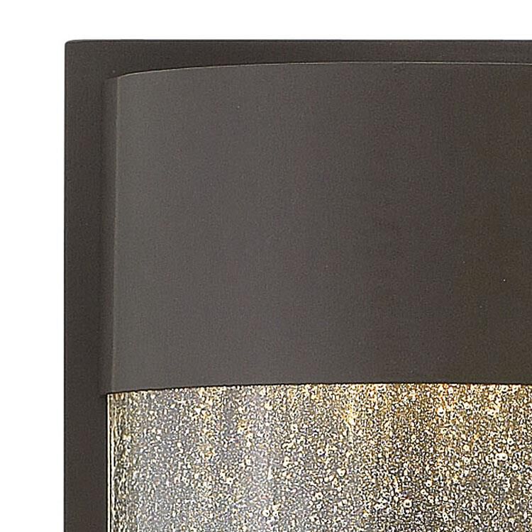 Shown in Buckeye Bronze finish and Clear Seedy glass