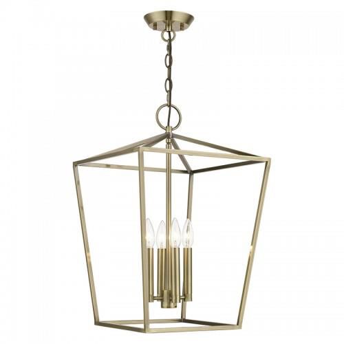 Devonshire 14 Inch 4 Light Mini Chandelier by Livex Lighting