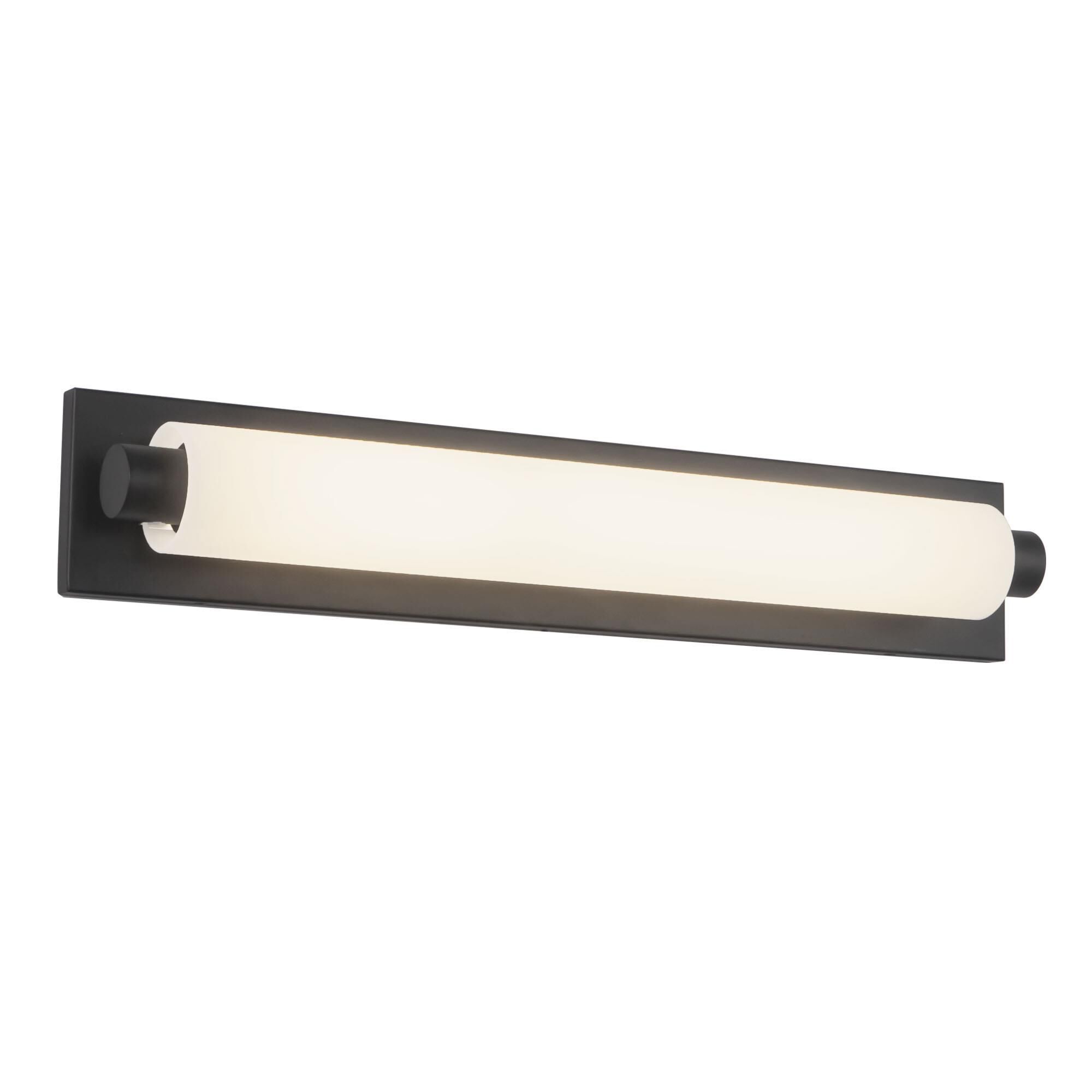 Shown in Black finish and Matte Opal glass