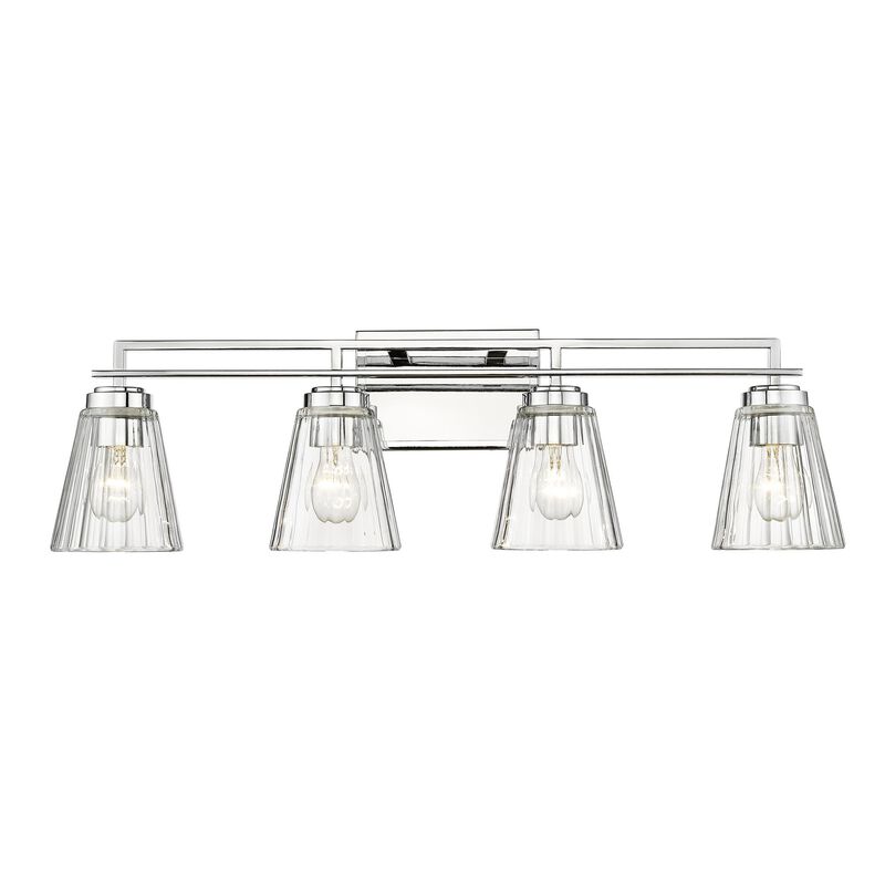 Lyna 30 Inch 4 Light Bath Vanity Light by Z-Lite