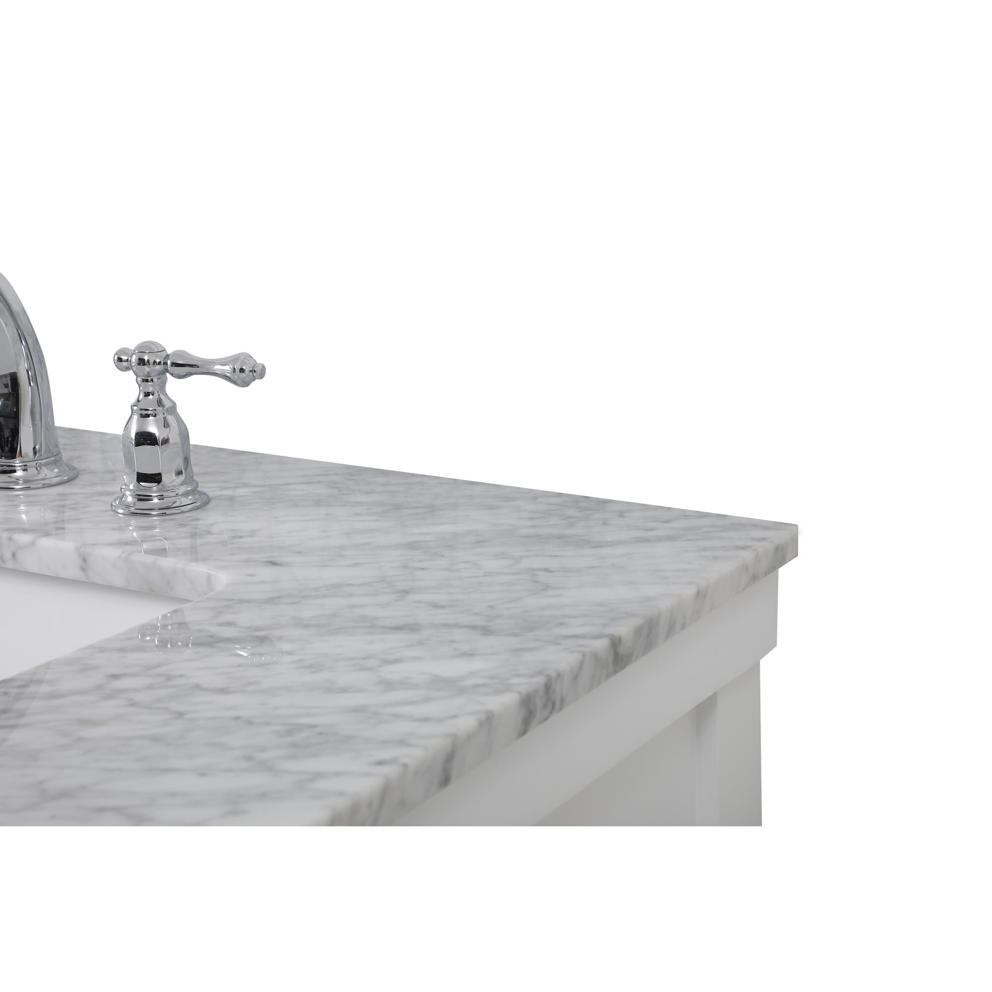 Shown in White finish