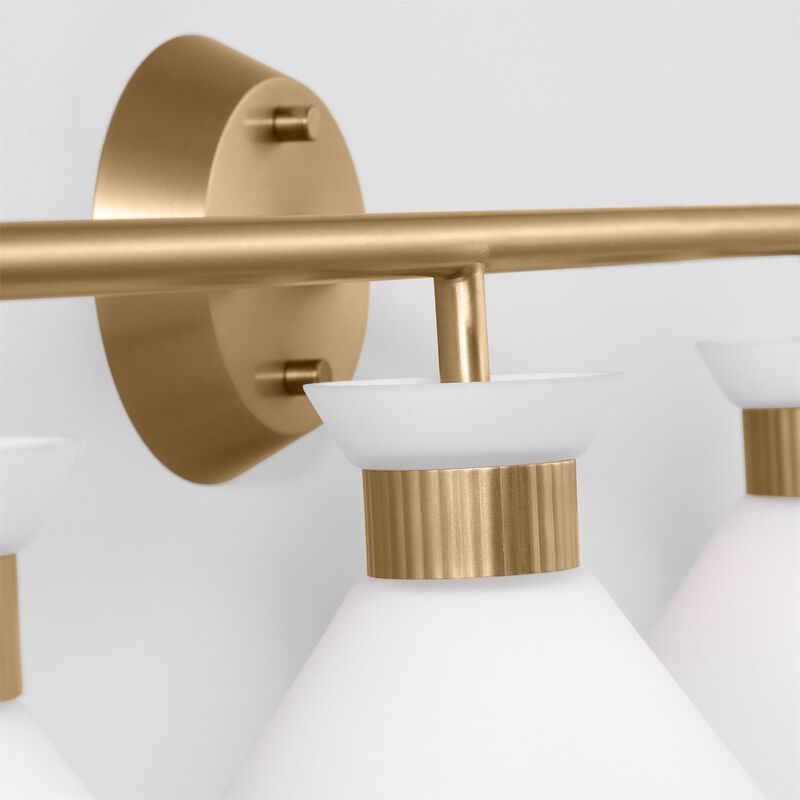 Drew & Jonathan Belcarra 36 Inch 4 Light Bath Vanity Light by Visual Comfort Studio Collection