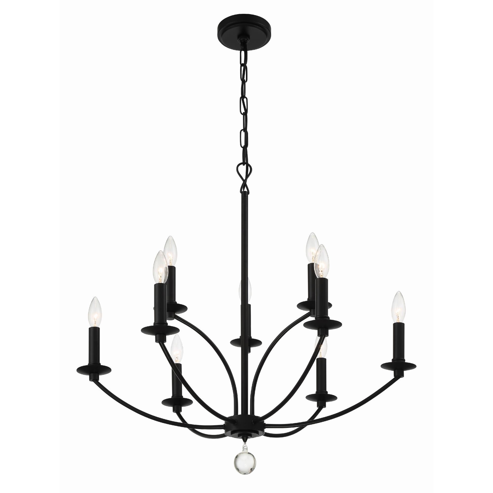 Shown in Black finish