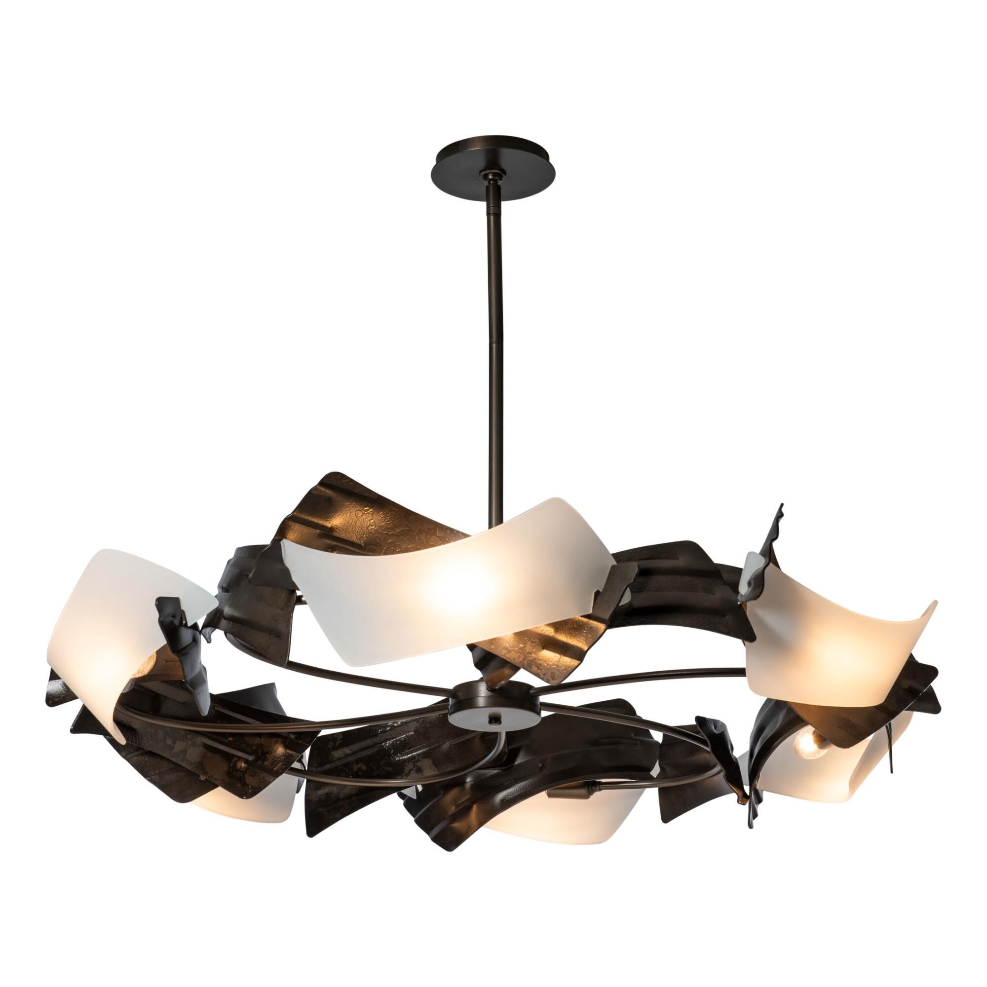 Crest 38 Inch Chandelier by Hubbardton Forge