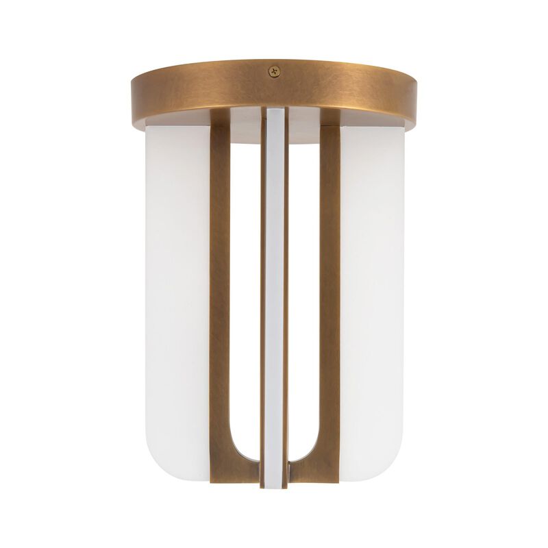 Elisa Carlucci Anders 8 Inch Semi Flush Mount by Alora Lighting