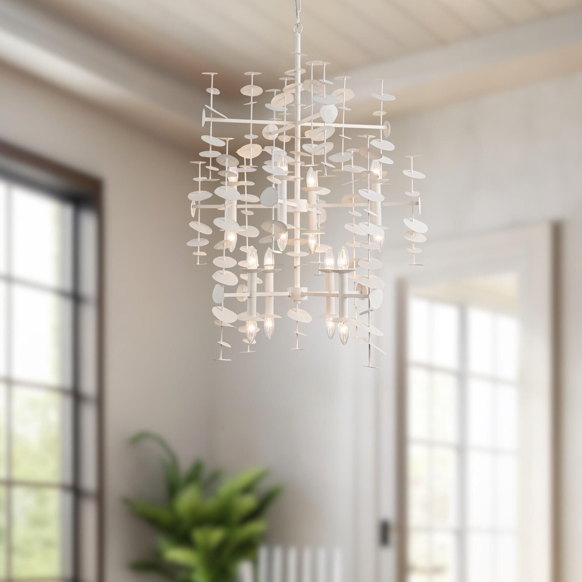 Elisa Carlucci Yukari 16 Light Chandelier by Alora Lighting