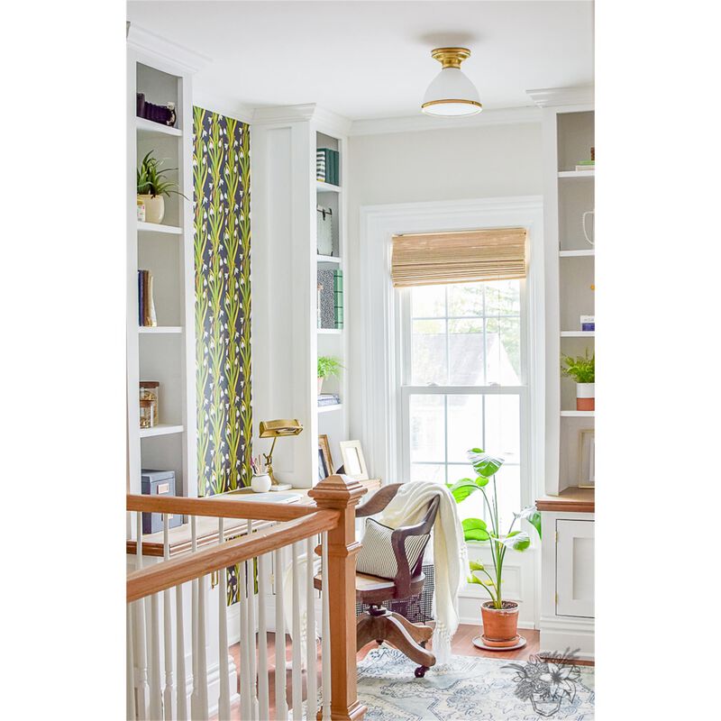 Randolph 10 Inch Semi Flush Mount by Hudson Valley Lighting