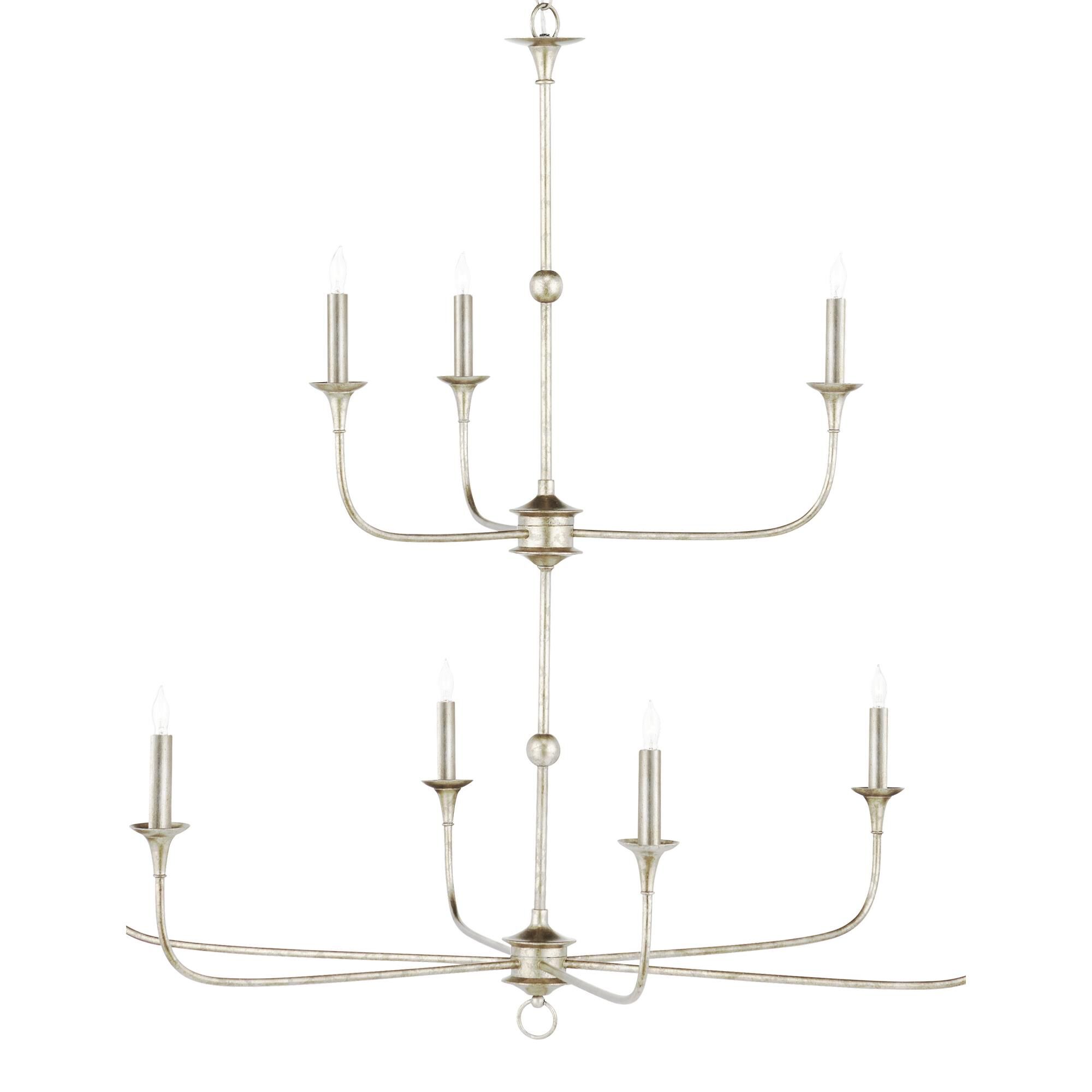Nottaway 44 Inch Chandelier by Currey and Company