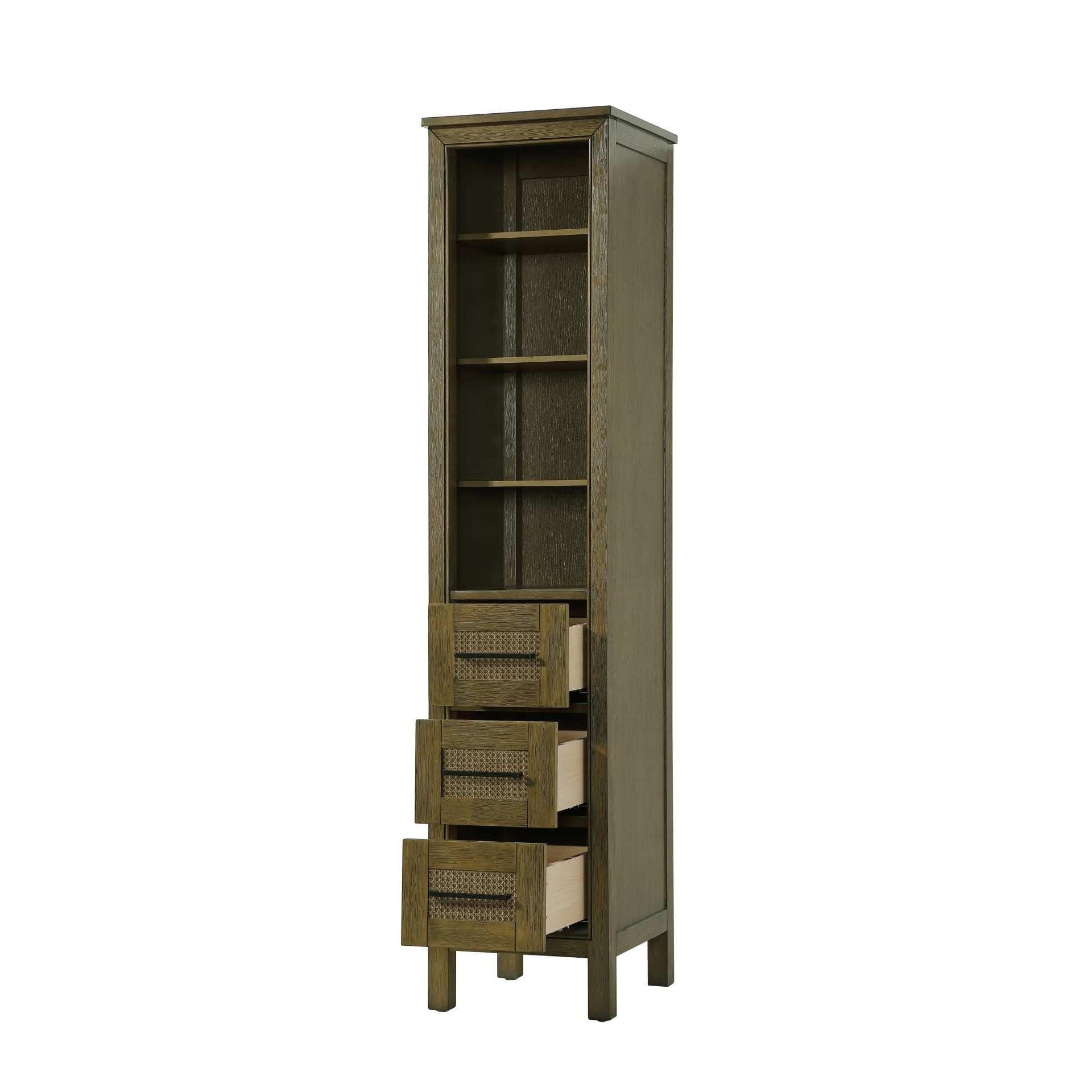 Alina 72 Inch Storage Cabinet by Elegant Decor