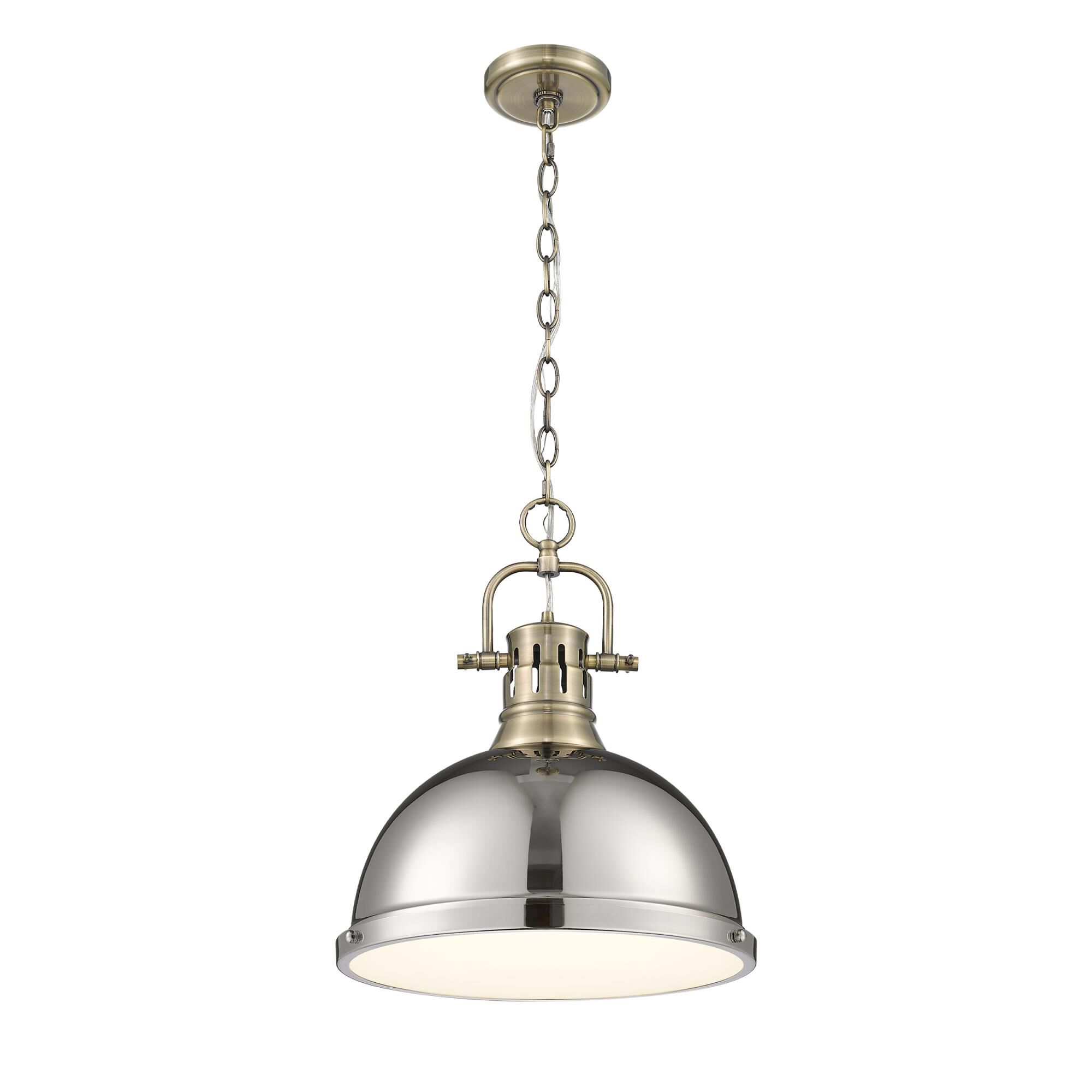 Duncan 14 Inch Large Pendant by Golden Lighting