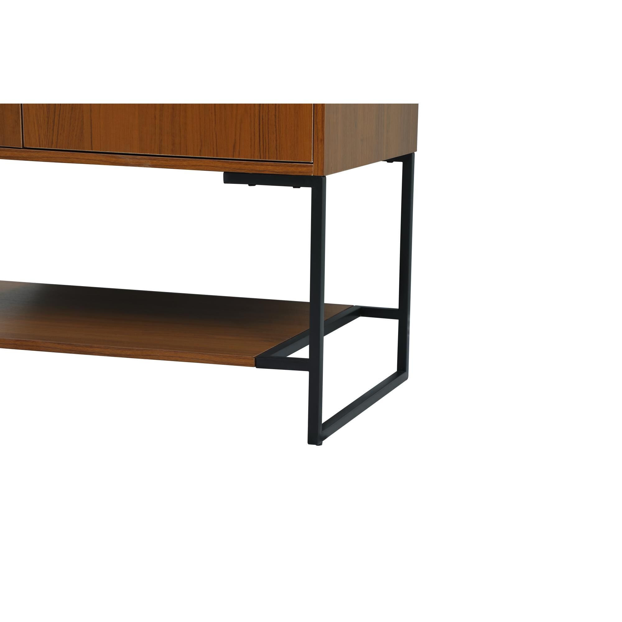 Shown in Teak finish