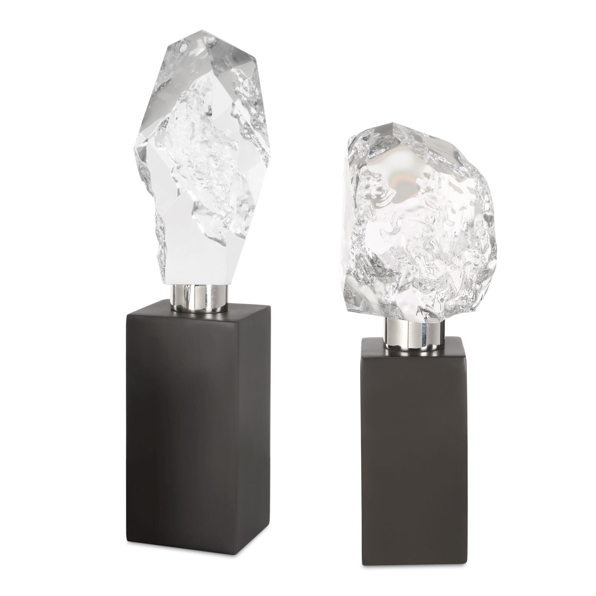 Renee Wightman Crystal Peak 4 Inch Sculpture by Uttermost
