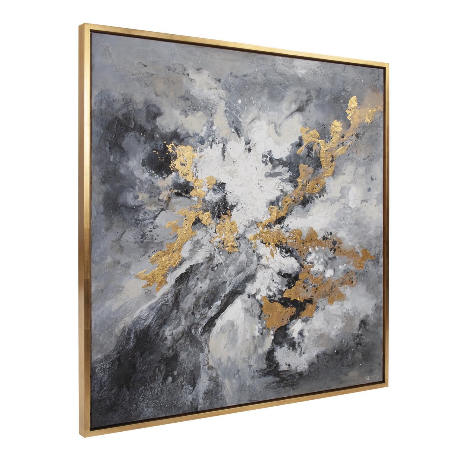 Golden Clouds Wall Art Painting by Howard Elliott Collection