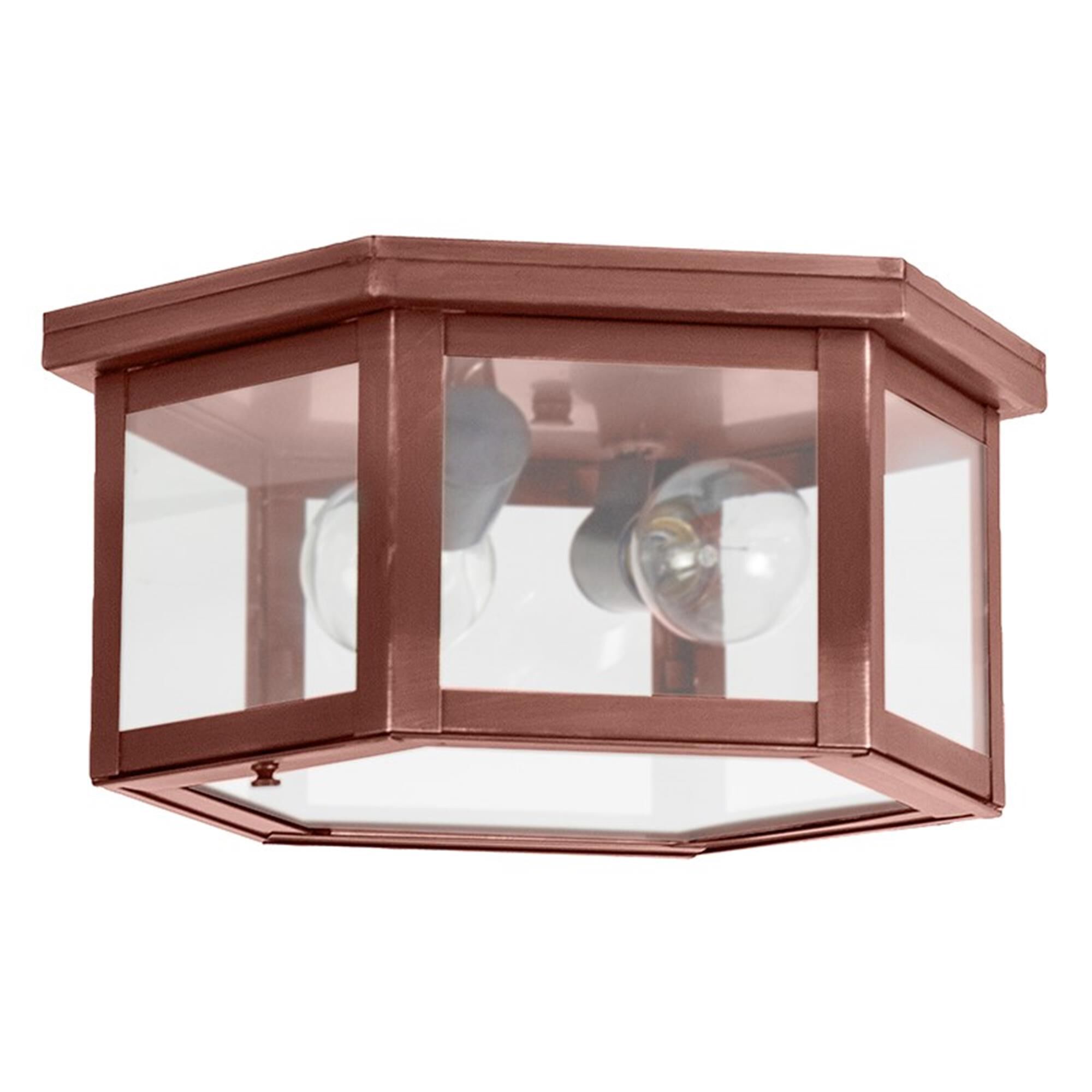 Williams 13 Inch 2 Light Outdoor Flush Mount,