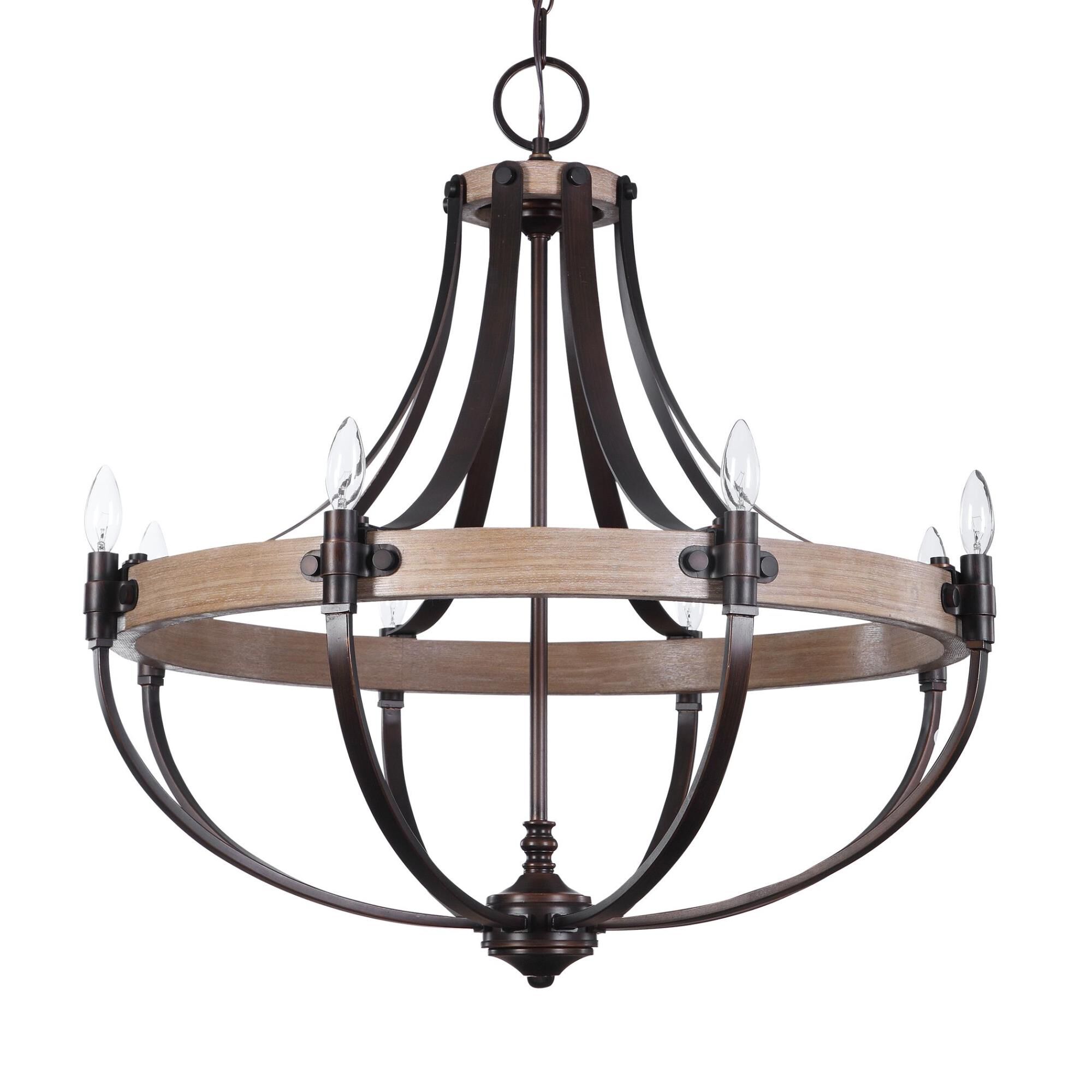 Kalizma Home Dubois 32 Inch 8 Light Chandelier by Uttermost