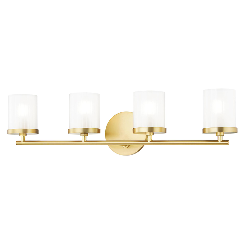 Ryan 25 Inch 4 Light Bath Vanity Light by Mitzi