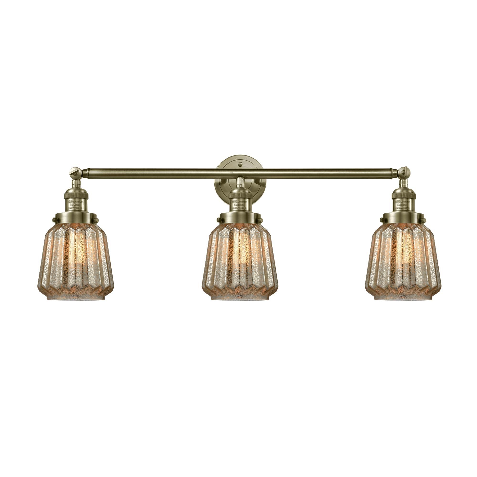 Bruno Marashlian Chatham 30 Inch 3 Light Bath Vanity Light by Innovations Lighting