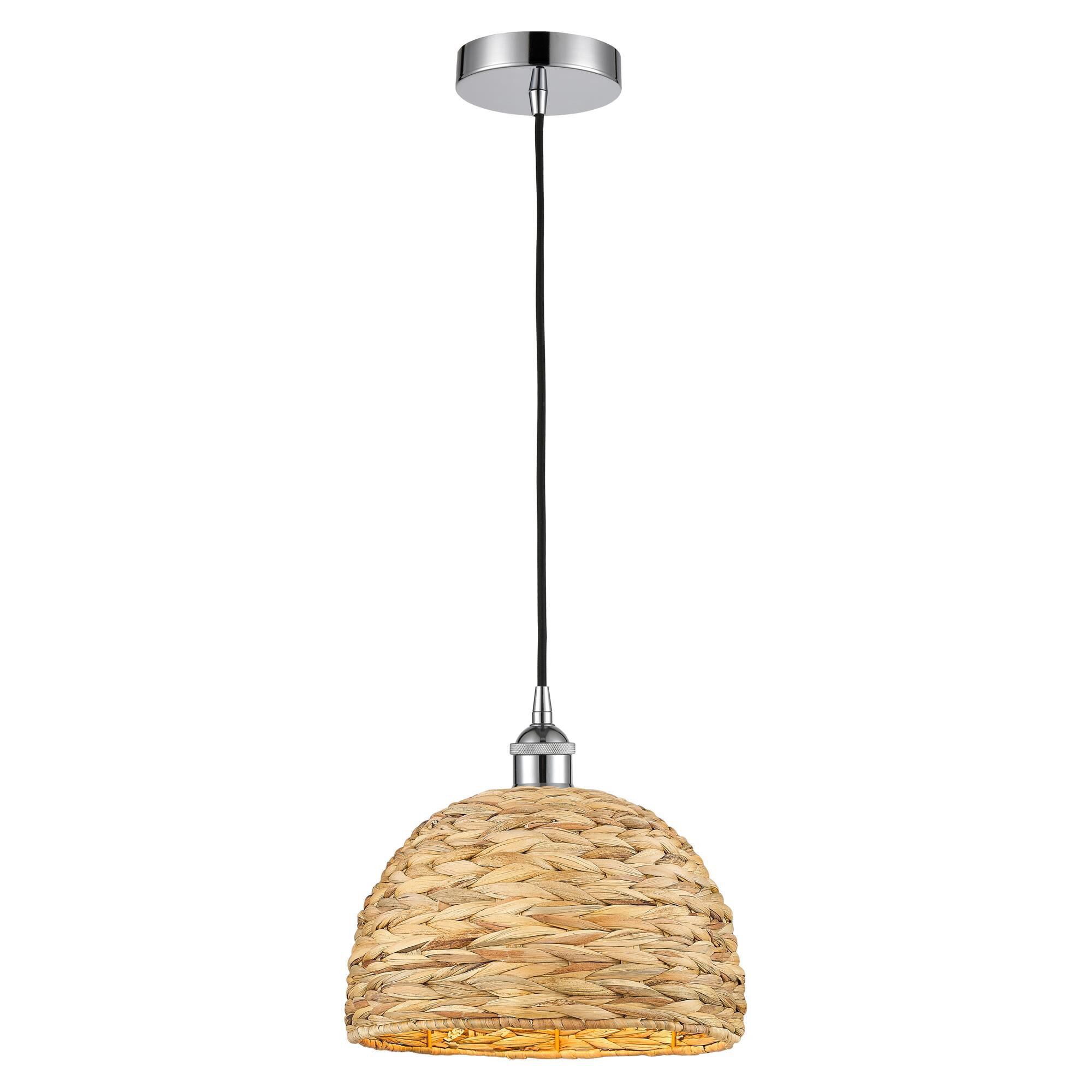 Shown in Polished Chrome finish and Natural shade
