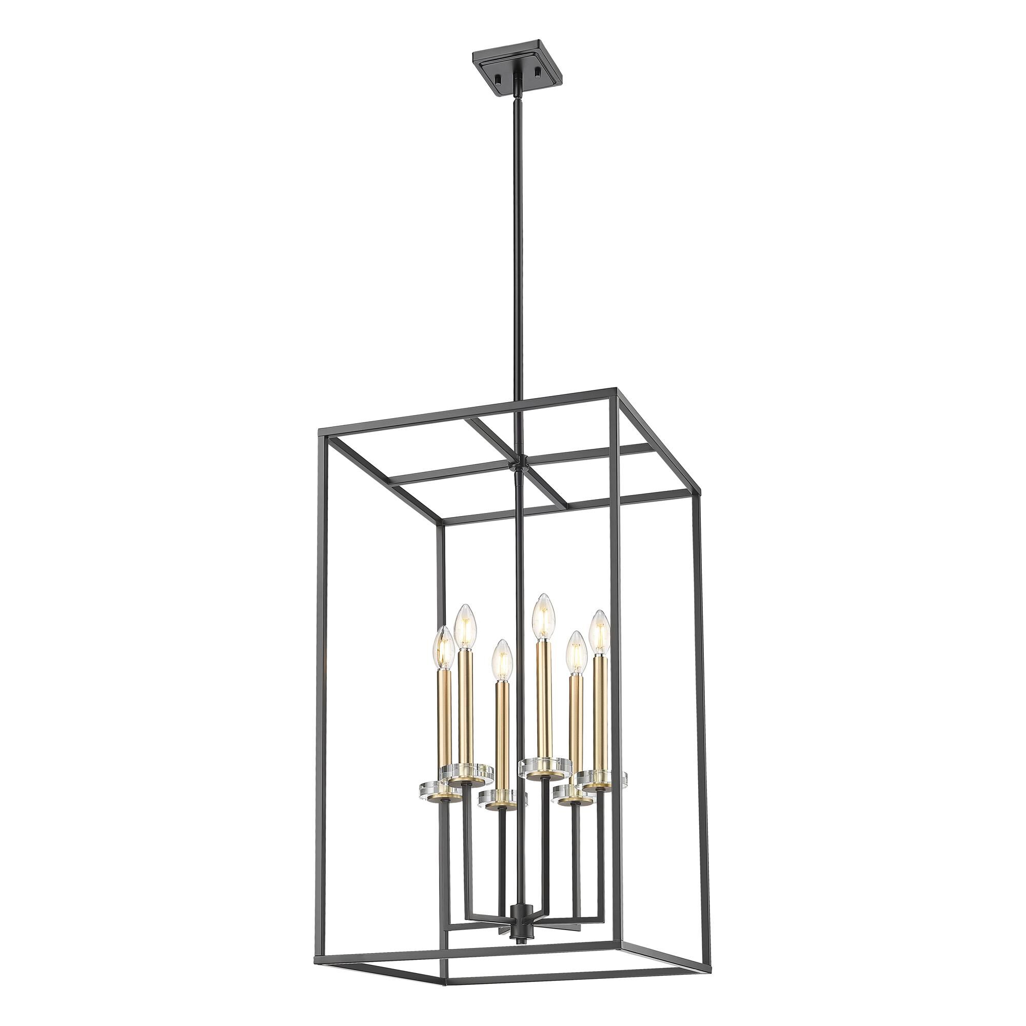 Shown in Matte Black and Modern Gold finish