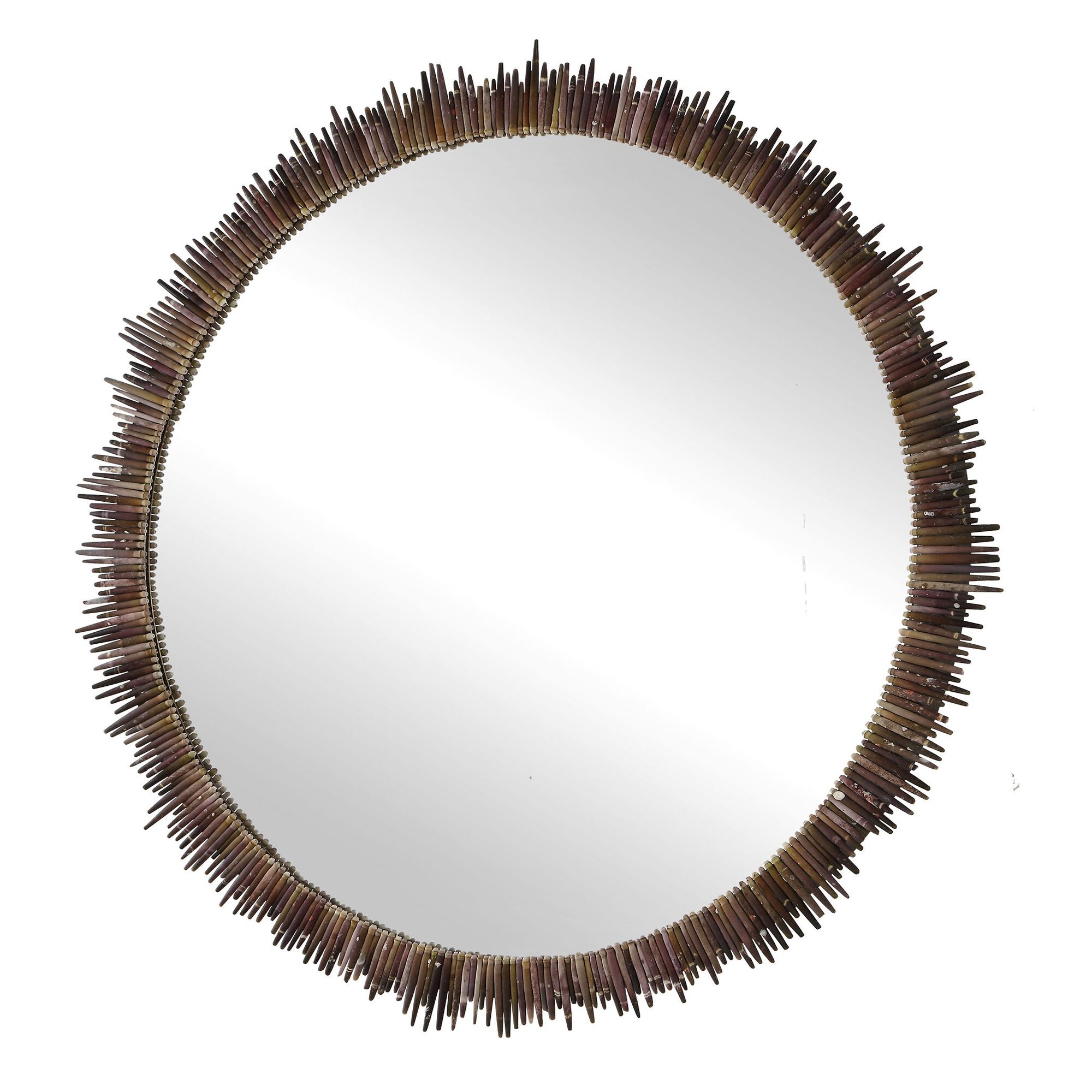Tiger Sea Urchin Medium Decorative Mirror,