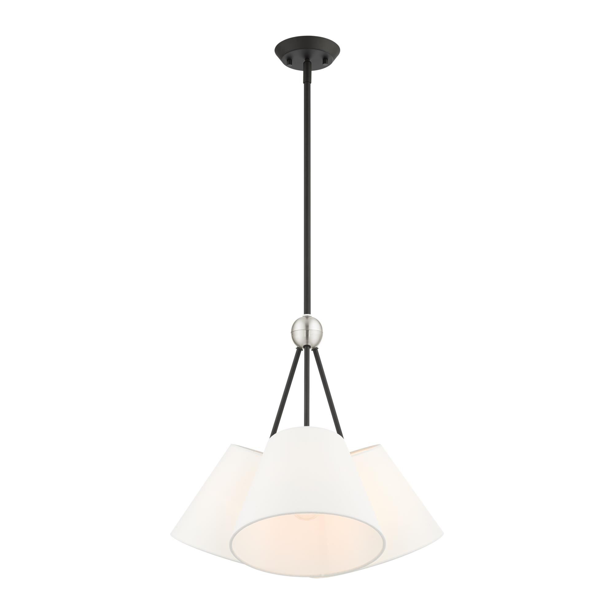 Prato 3 Light Multi Light Pendant by Livex Lighting