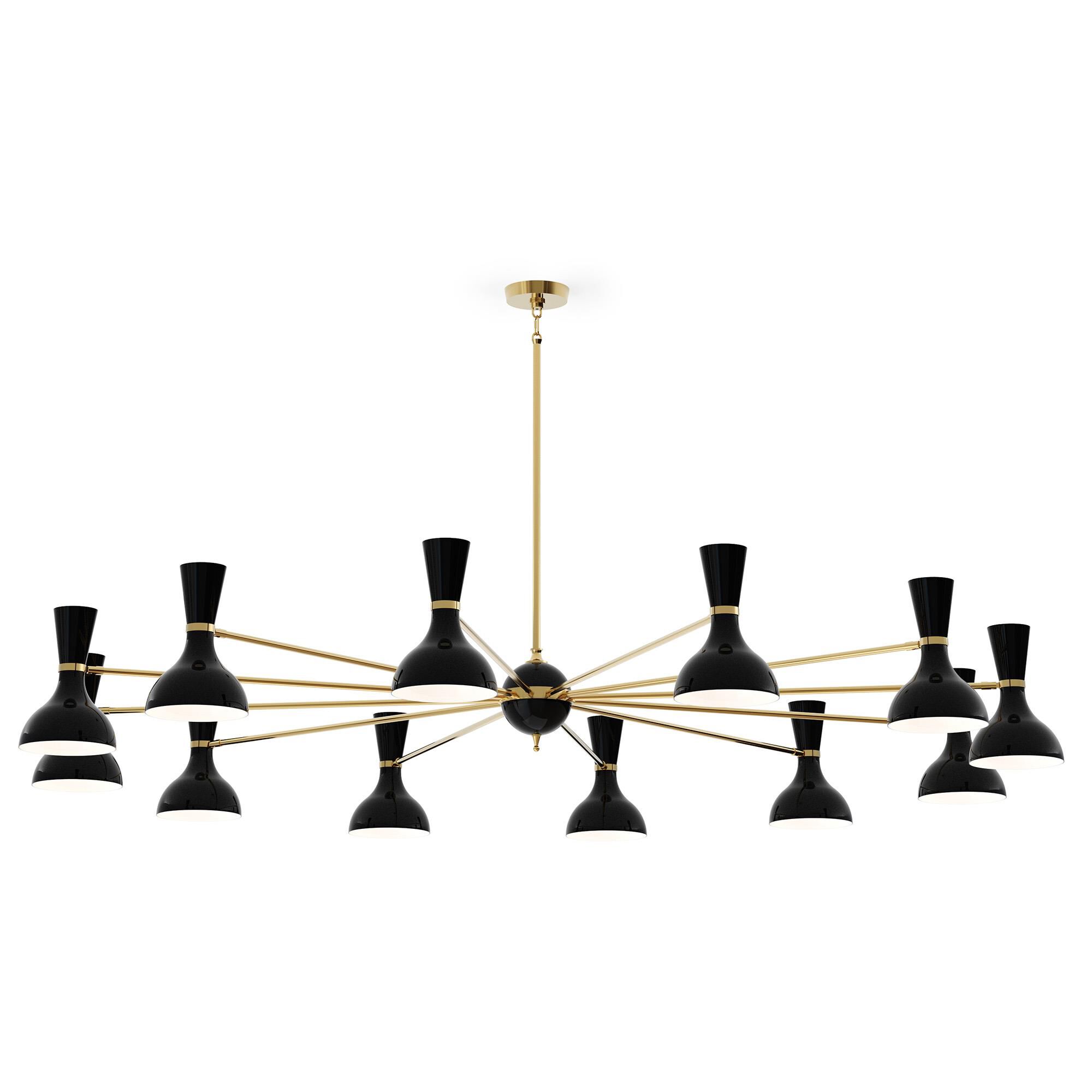 Clare 76 Inch Chandelier by Robert Abbey