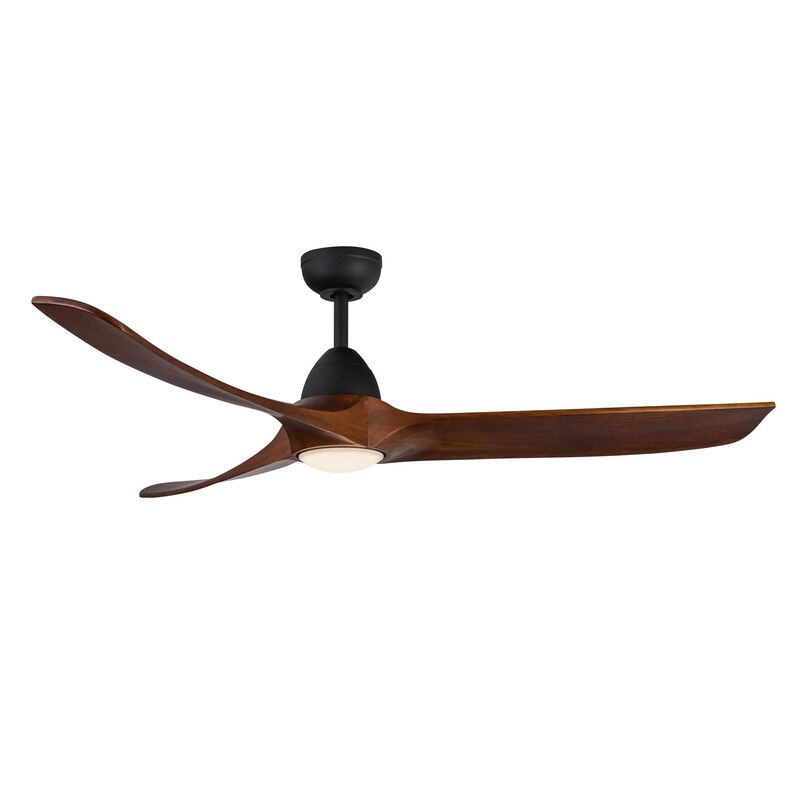 Baylor 60 Inch Ceiling Fan with Light Kit by Kuzco