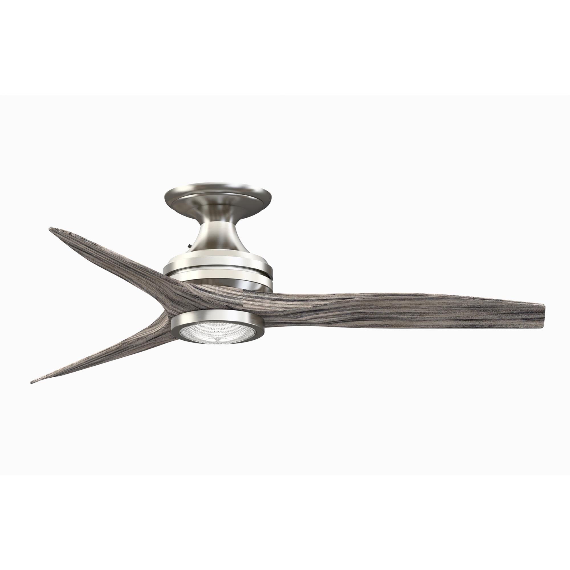 Spitfire 48 Inch Flush Mount Fan with Light Kit by Fanimation