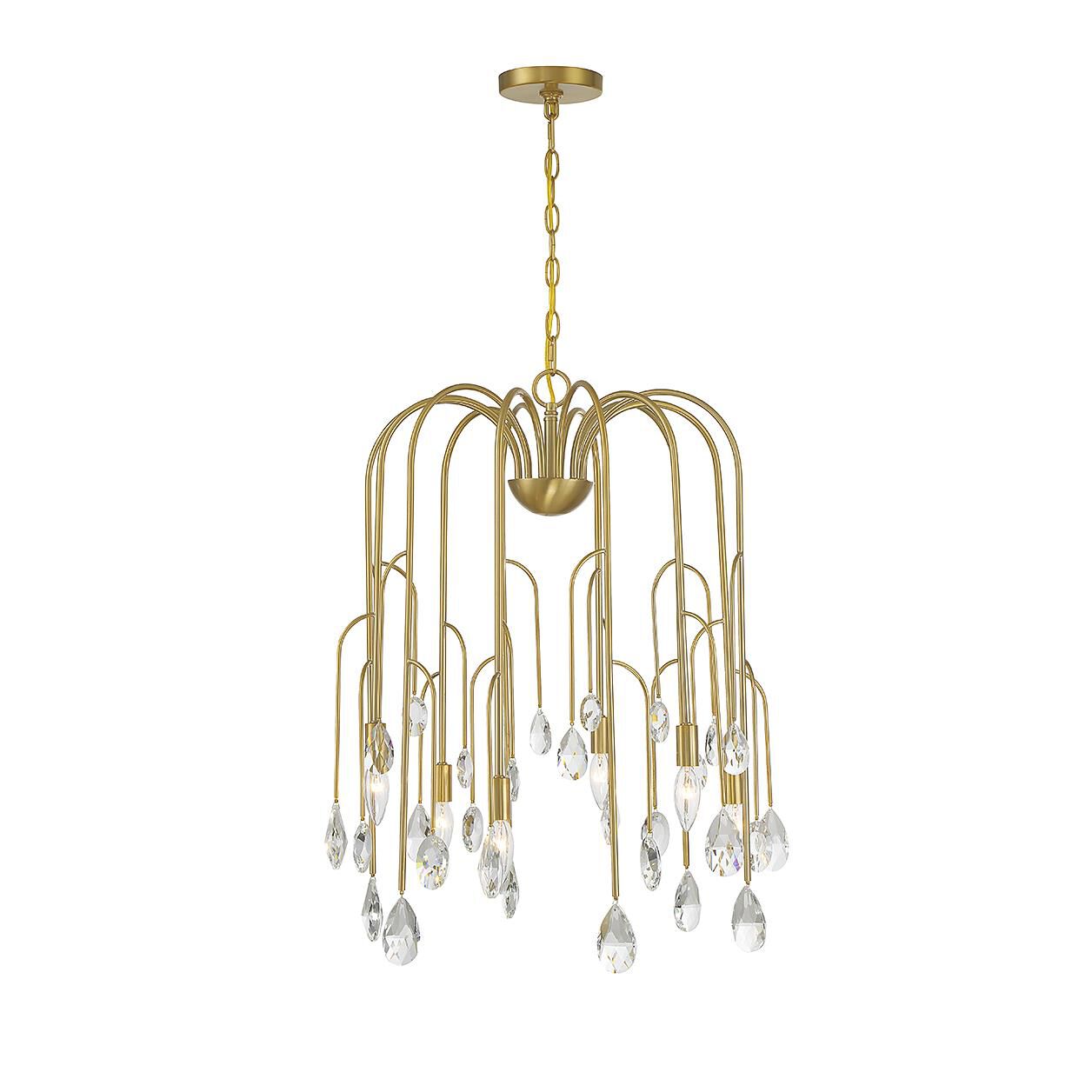 Anholt 22 Inch 6 Light Chandelier by Savoy House