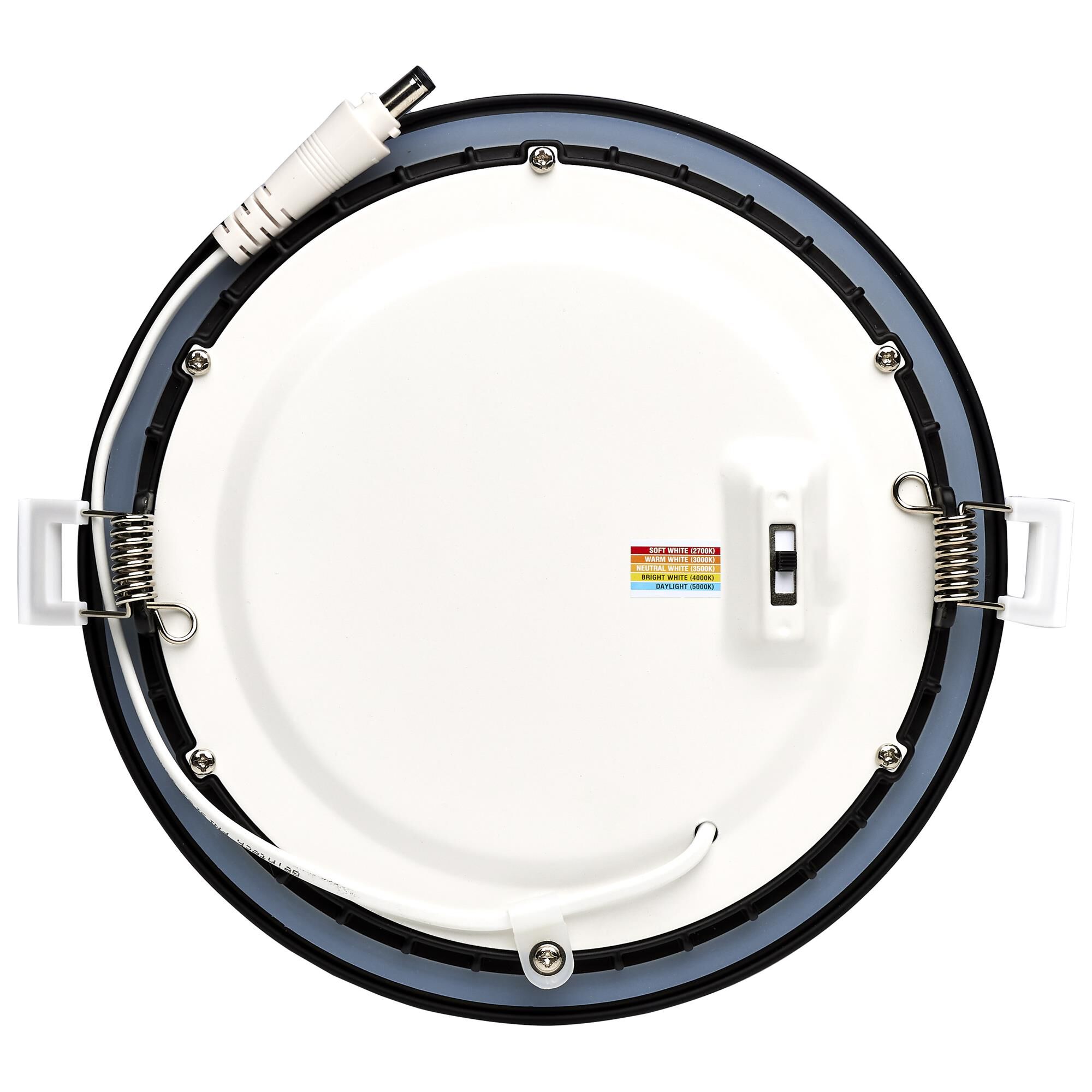 Shown in Black finish