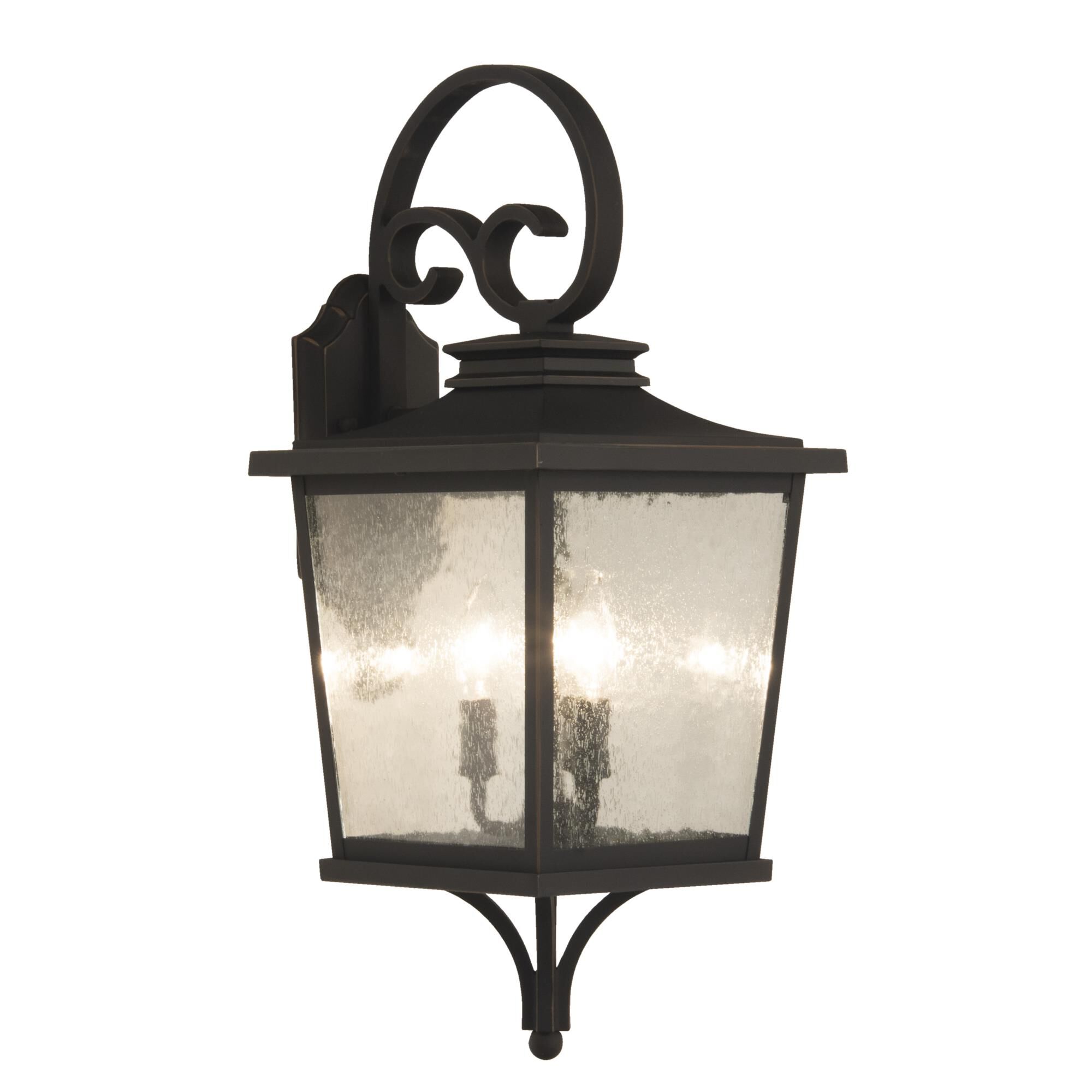 Tillman 23 Inch Tall 3 Light Outdoor Wall Light by Craftmade