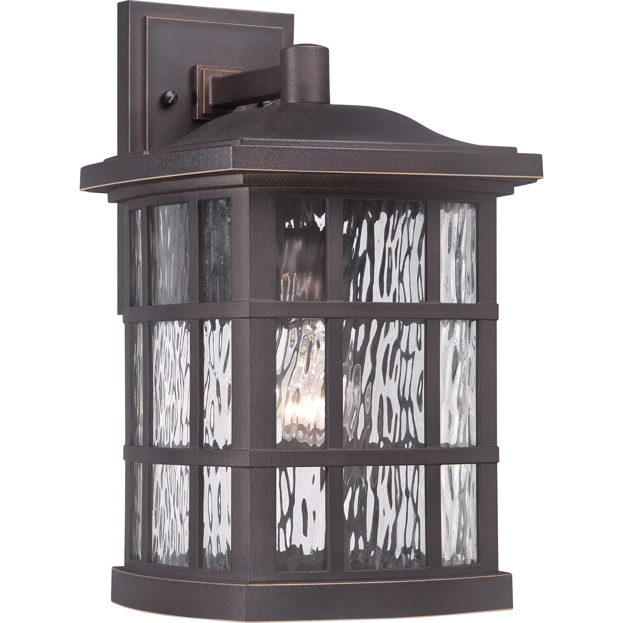 Quoizel Stonington 15 Inch Tall Outdoor Wall Light