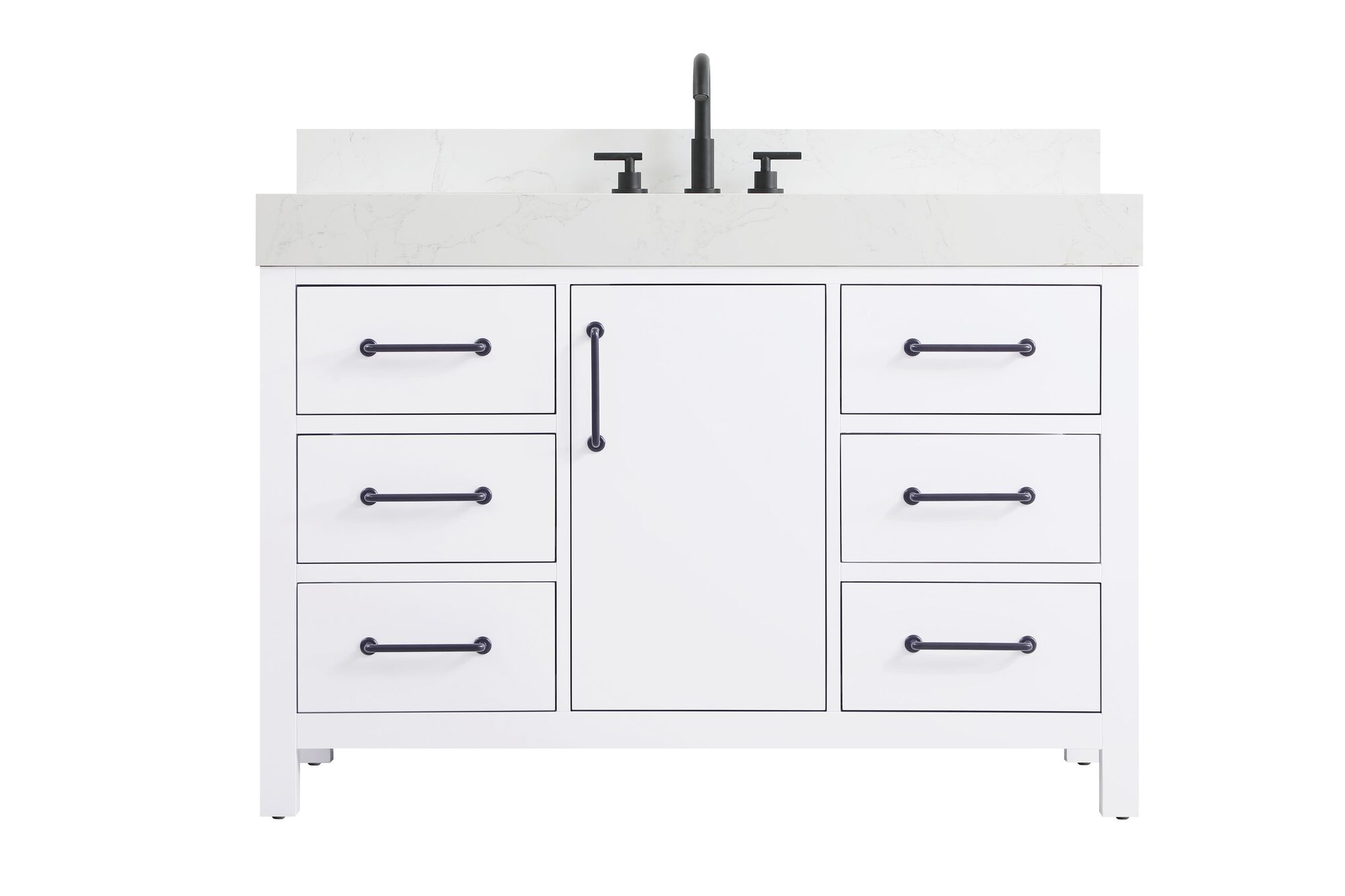 Shown in White finish