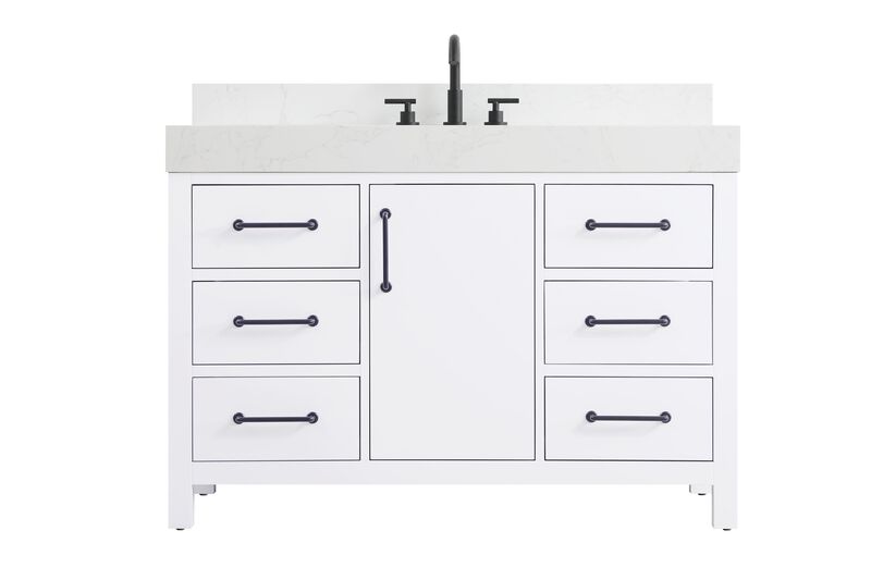 Nathan 48 Inch Bath Vanity by Elegant Dcor