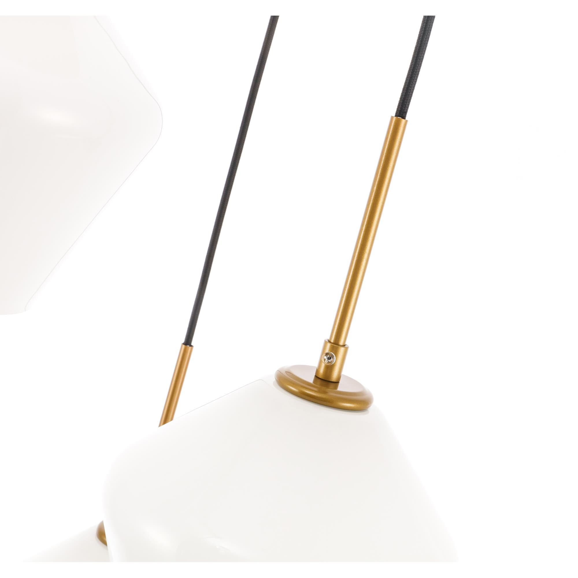 Gene 18 Inch 3 Light Multi Light Pendant by Elegant Lighting