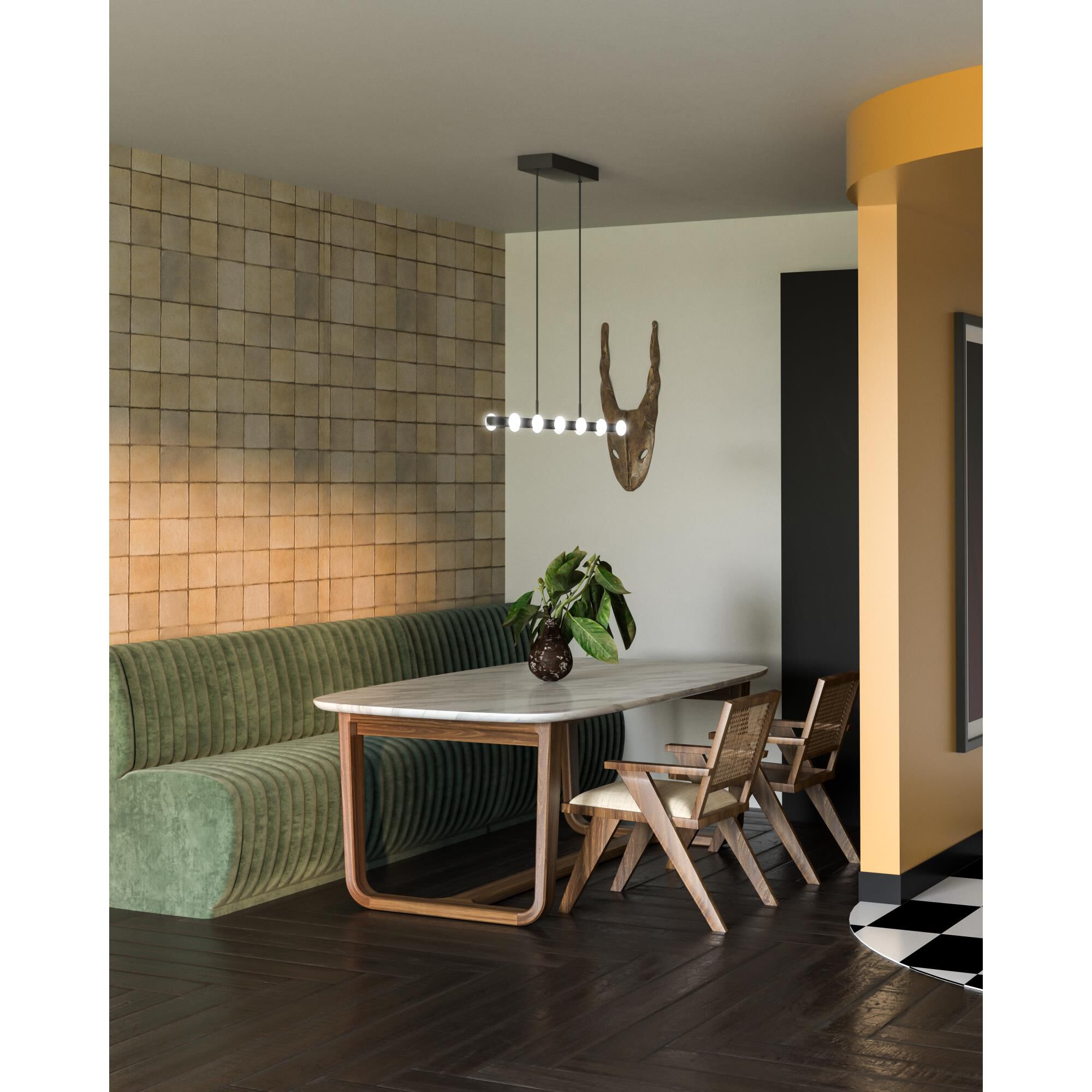 Kuzco Lighting Rezz 36 Inch LED Linear Suspension Light