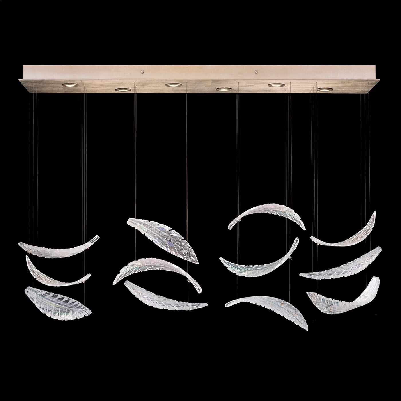 Elevate Linear Suspension Light by Fine Art Handcrafted Lighting